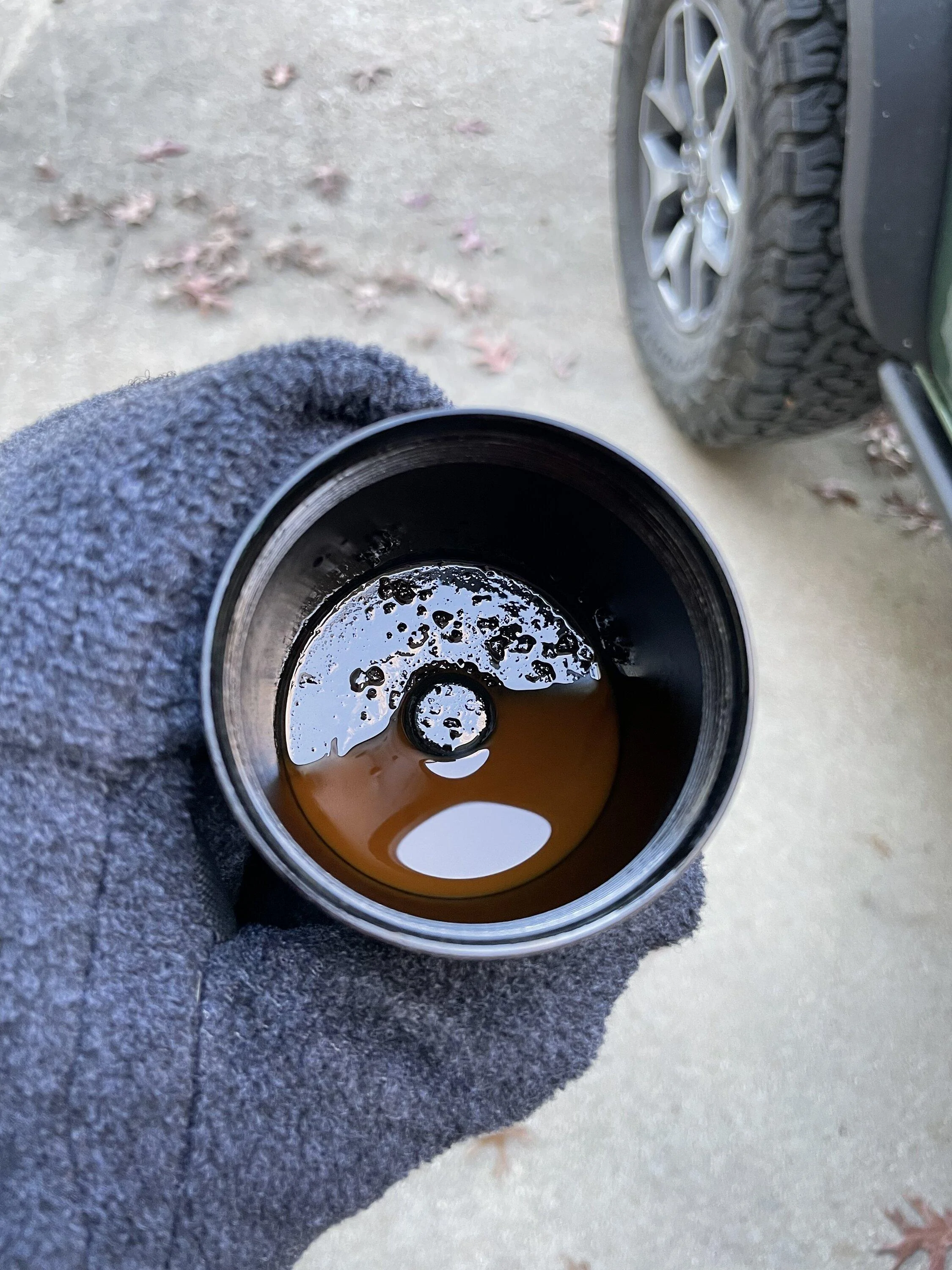 Ford Bronco 2.3L Catch Can Results 50E592F5-466E-4B1A-B27F-E88B4ABC503C
