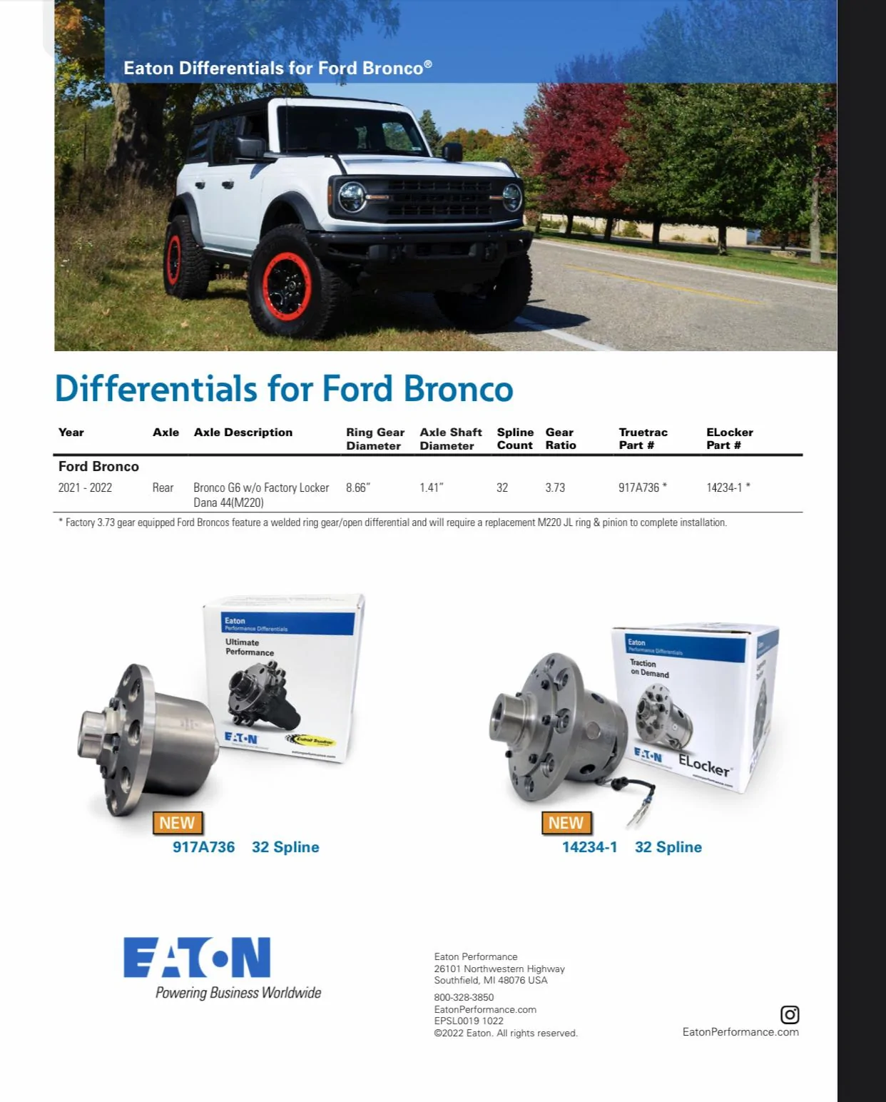 Ford Bronco Aftermarket locker options? 4CBFE644-75E1-451A-A711-11264CBFA217