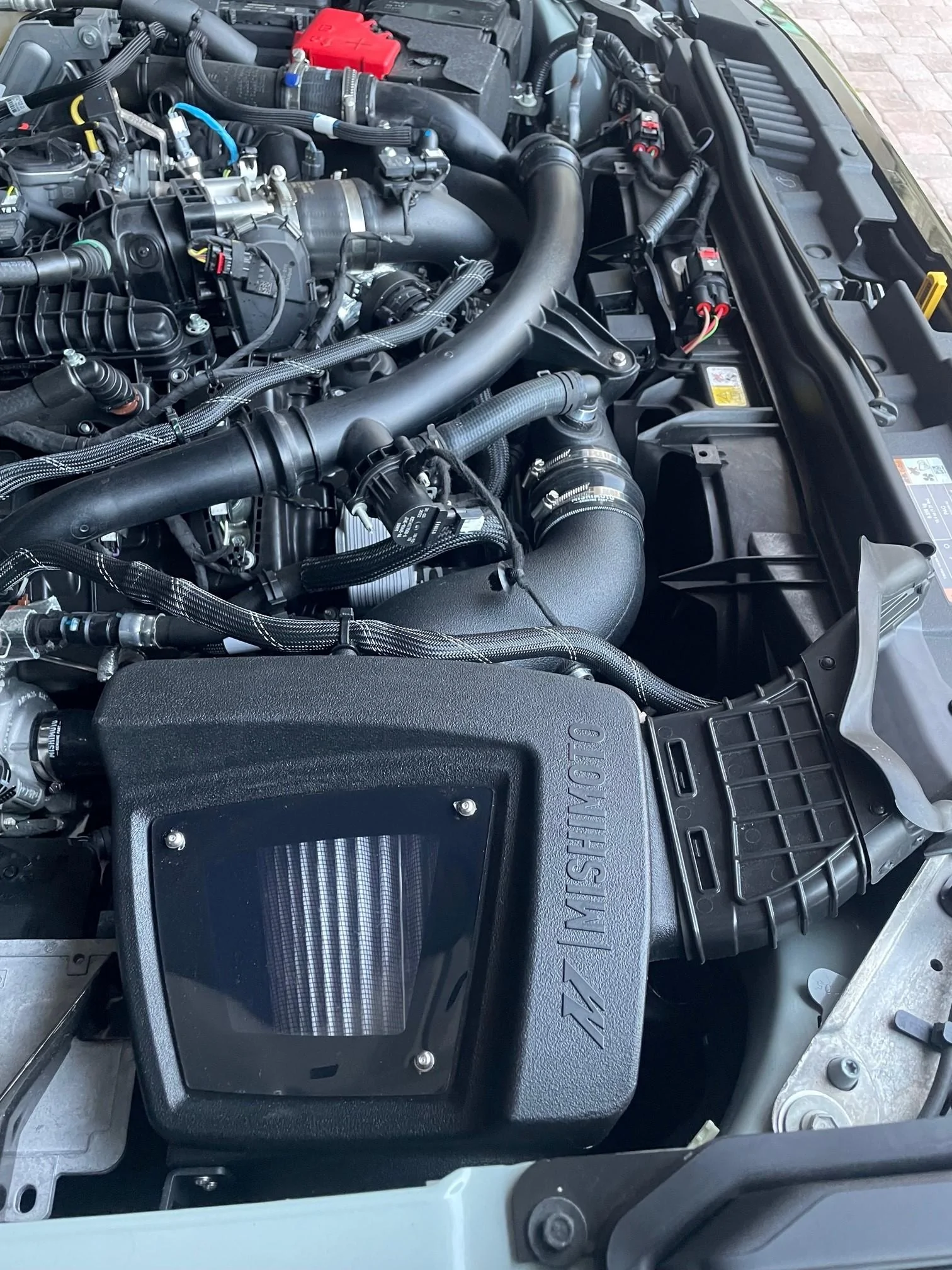Ford Bronco Mishimoto Performance Air Intake for 2.7L cai 2