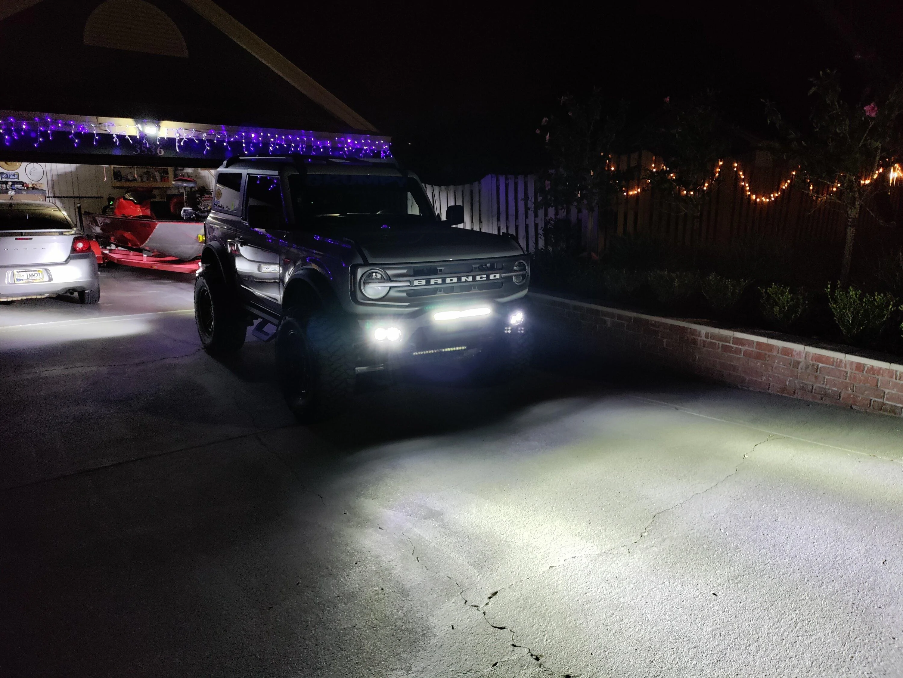 Ford Bronco New bumpers installed w/leds IMG_20221227_191018