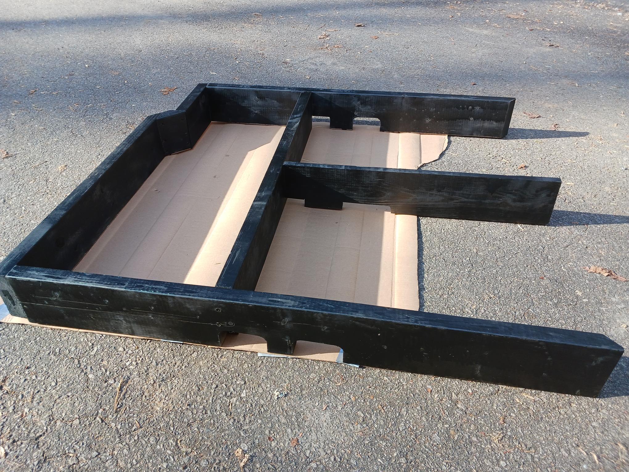 Ford Bronco 2 Dr cargo box and platform. frame 1