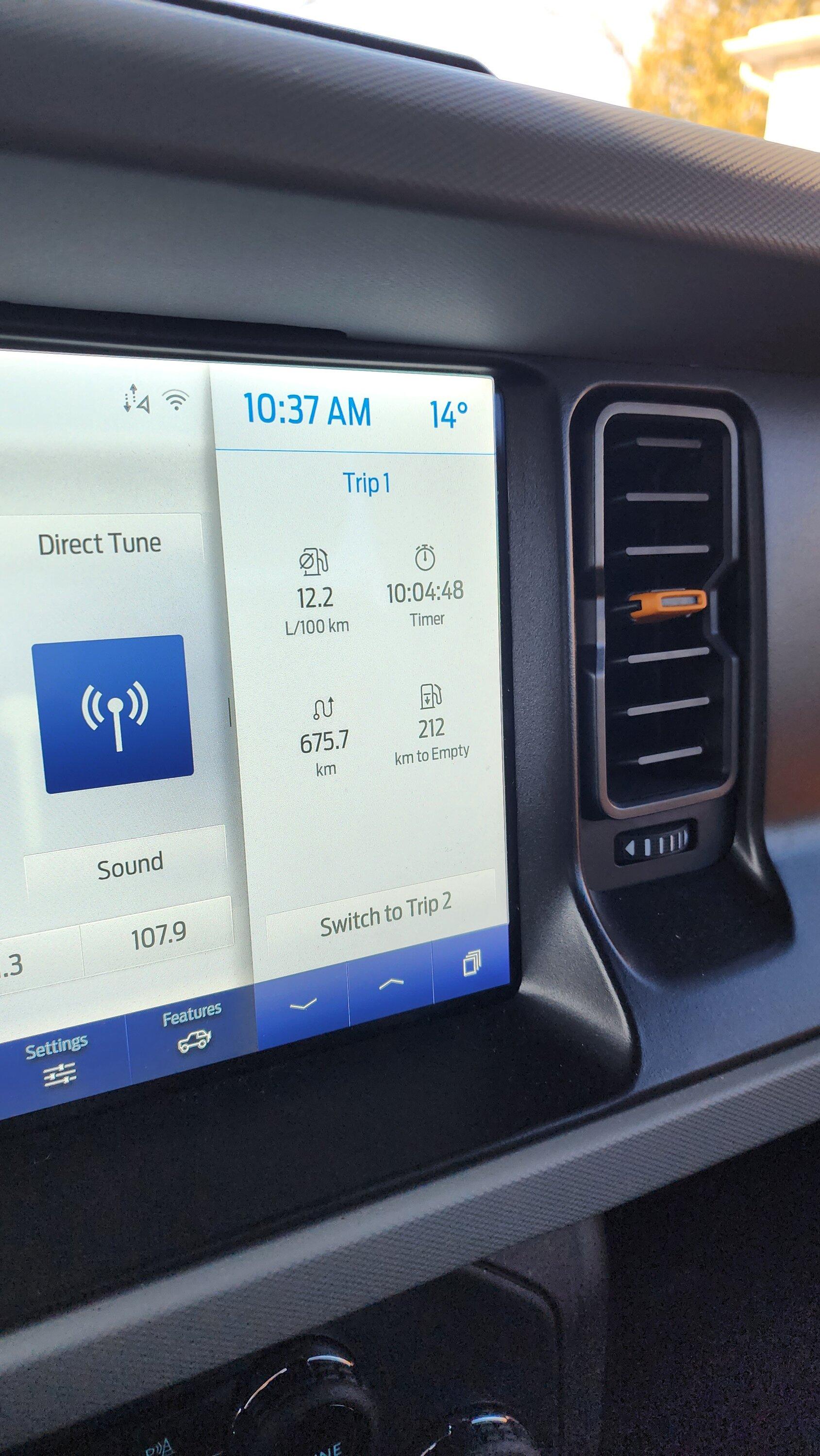 Ford Bronco Is my ambient temp sensor about to fail again!? 20221229_103722