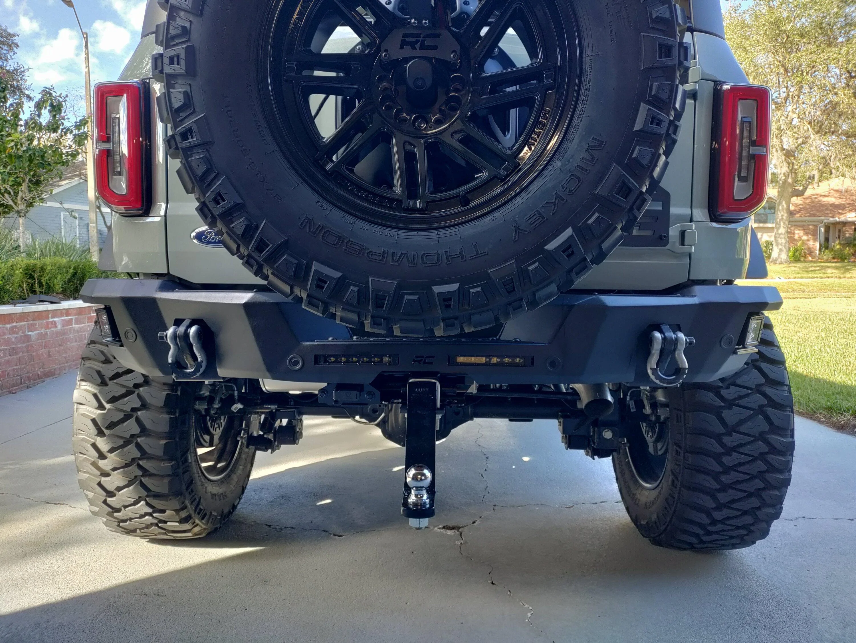 Ford Bronco Rear parking aid error IMG_20221227_143024