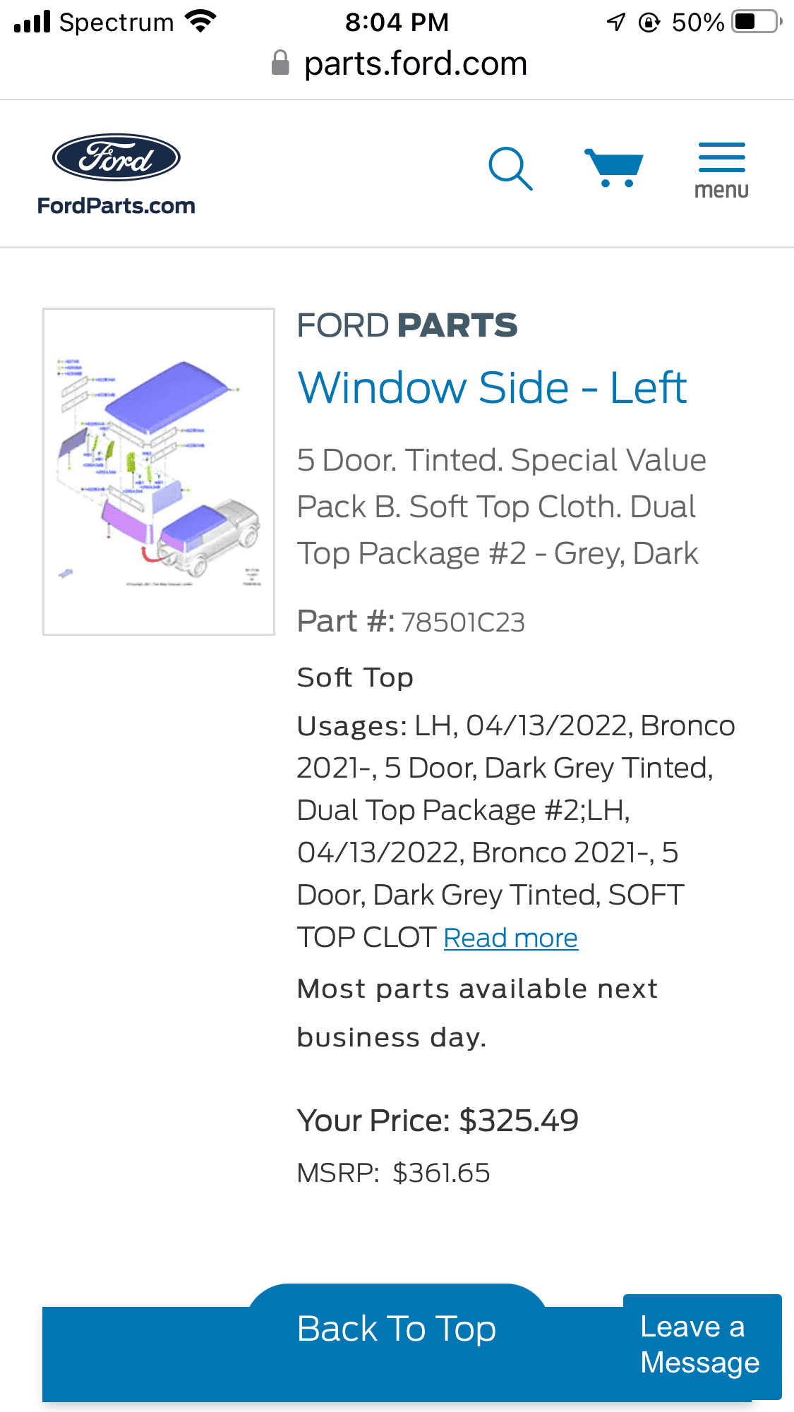 Ford Bronco 2023 Bronco Soft Top Window Seems Less Wavy DE92B8B2-8A10-430B-A3C8-2CB7D831603F