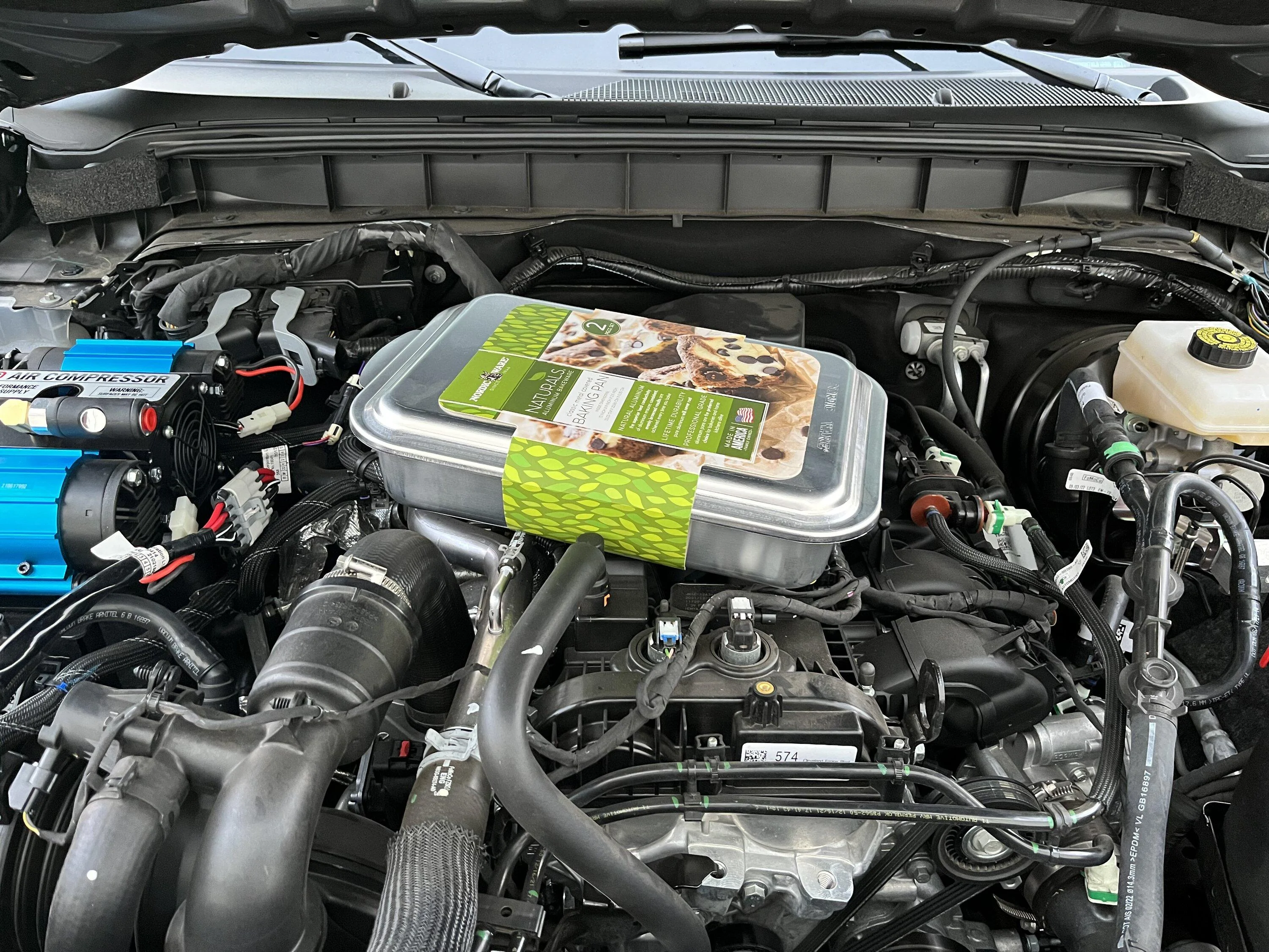 Ford Bronco Burrito Cooker via manifold cooking IMG_1317