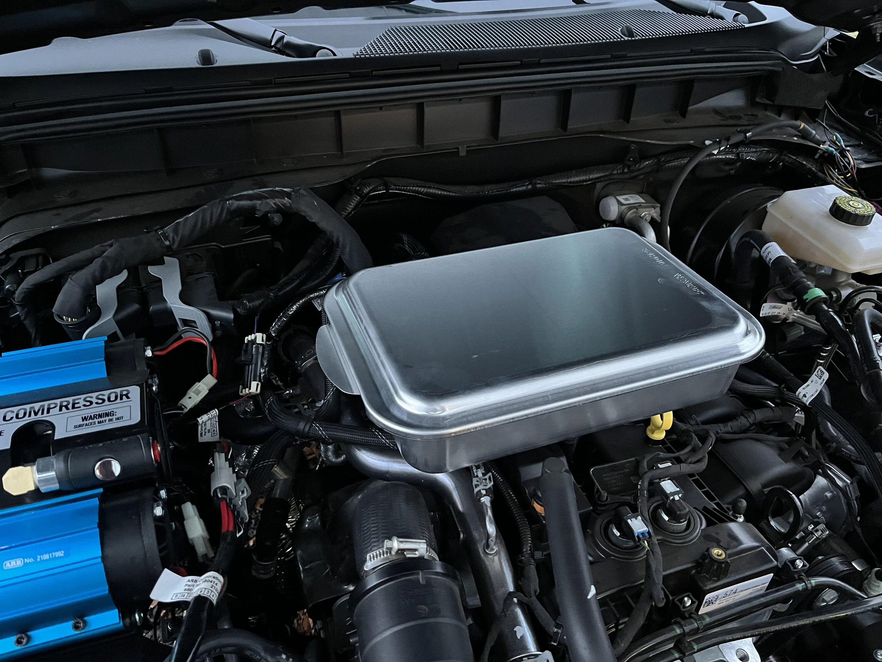 Ford Bronco Burrito Cooker via manifold cooking IMG_1322