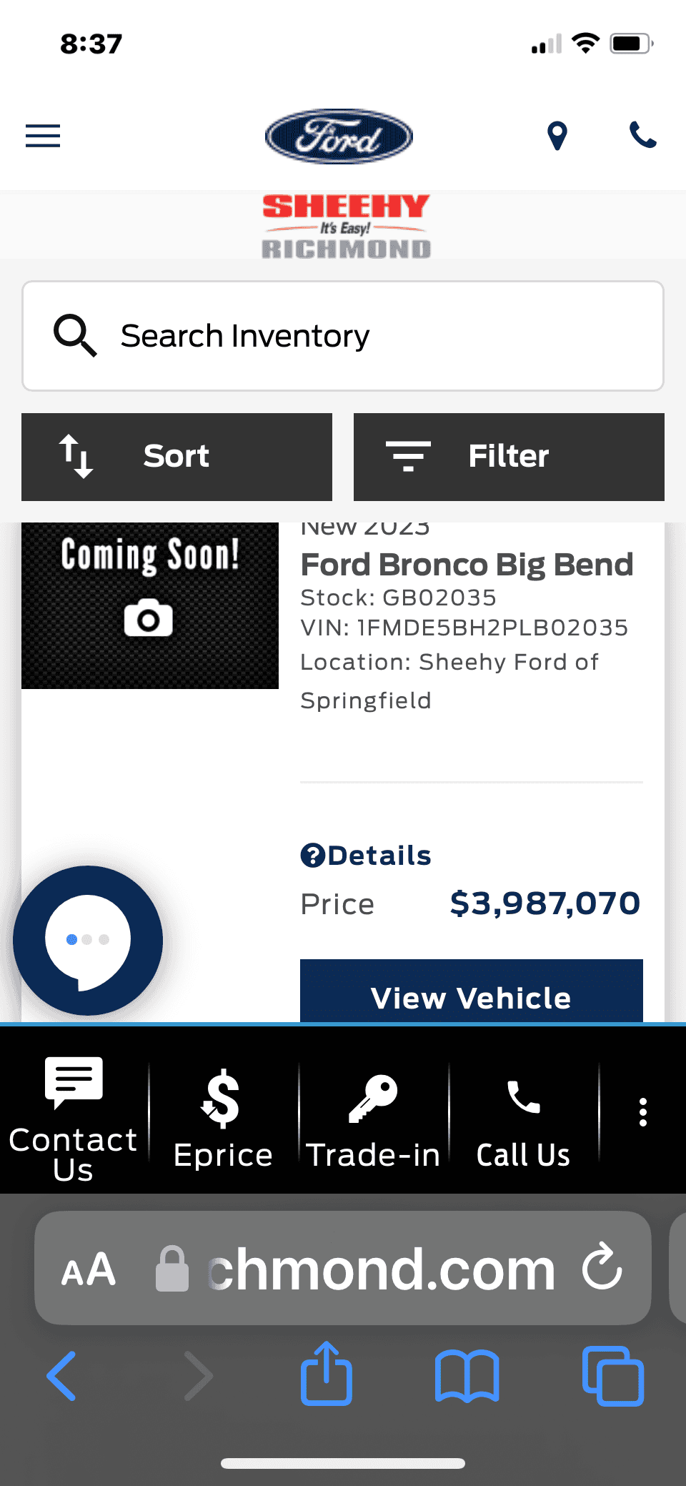 Ford Bronco ADM record 🤣 CAC57D54-24A8-447B-9150-D2A24172B146