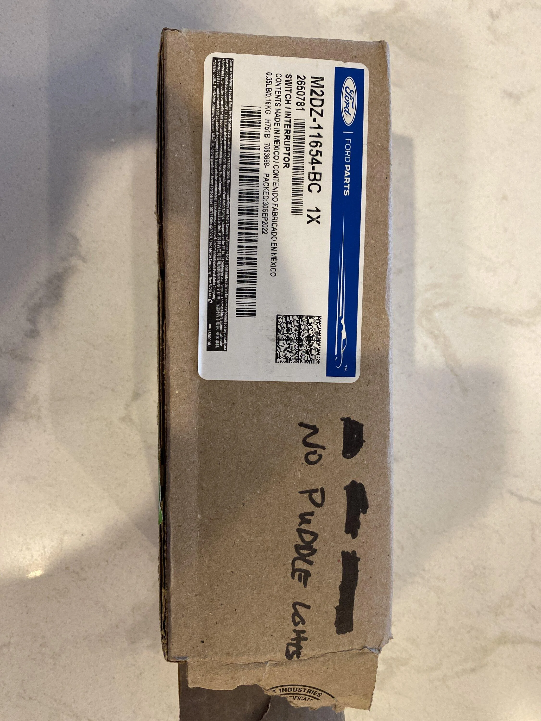 Ford Bronco Factory Fog Light Switch imag