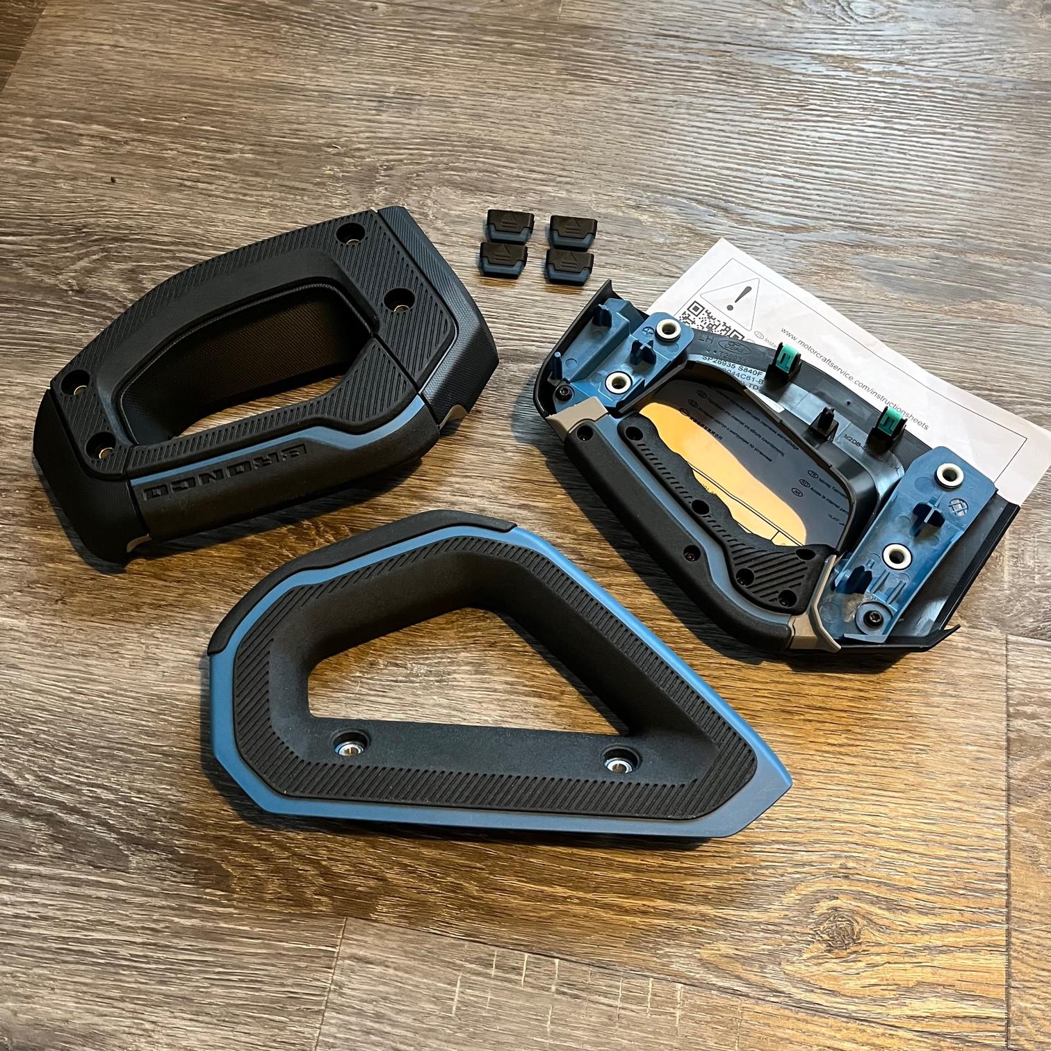 Ford Bronco Blue grab handles $100 shipped IMG_2134