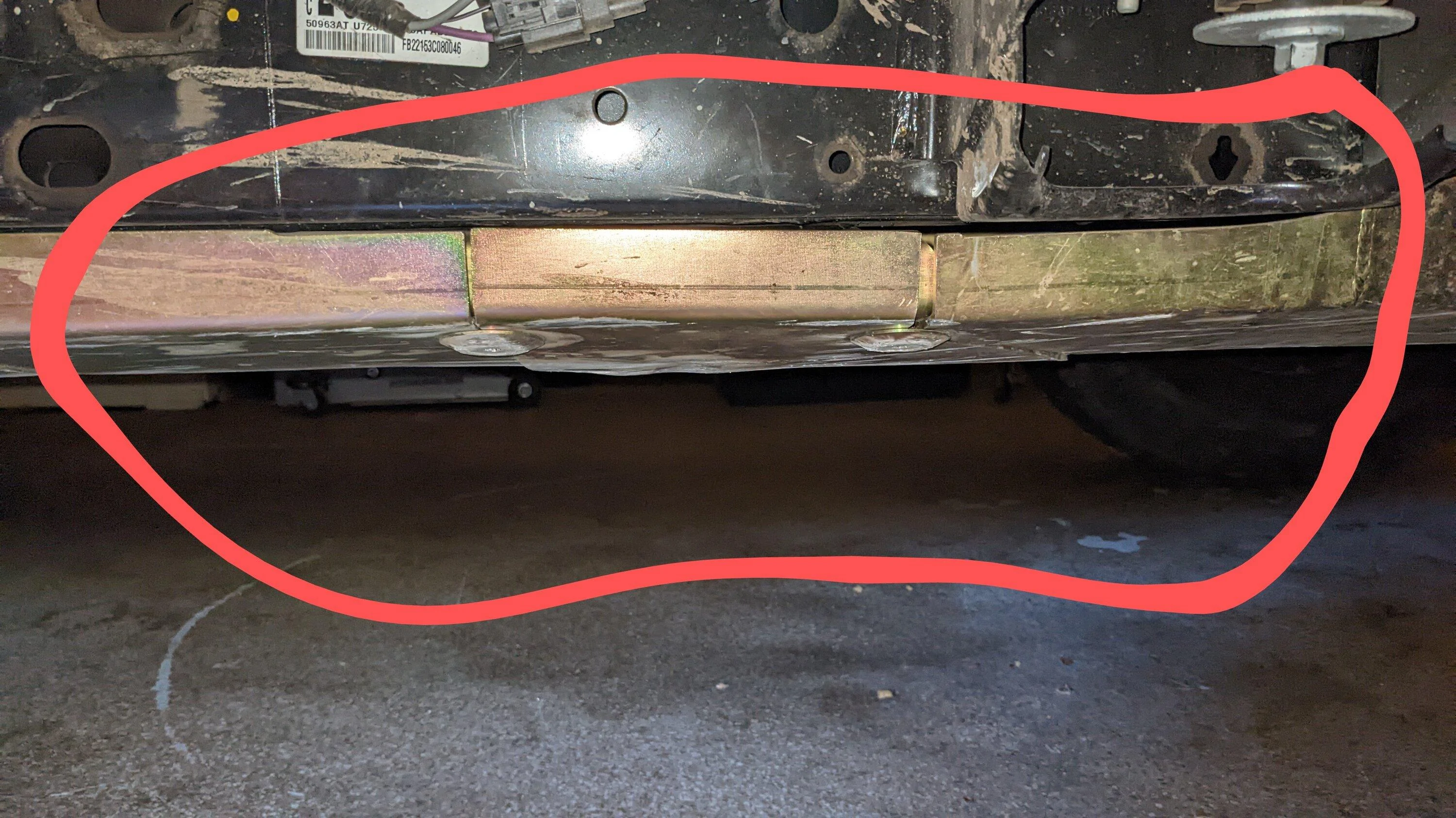 Ford Bronco FMI Skid plates Installed PXL_20221117_222441097~2
