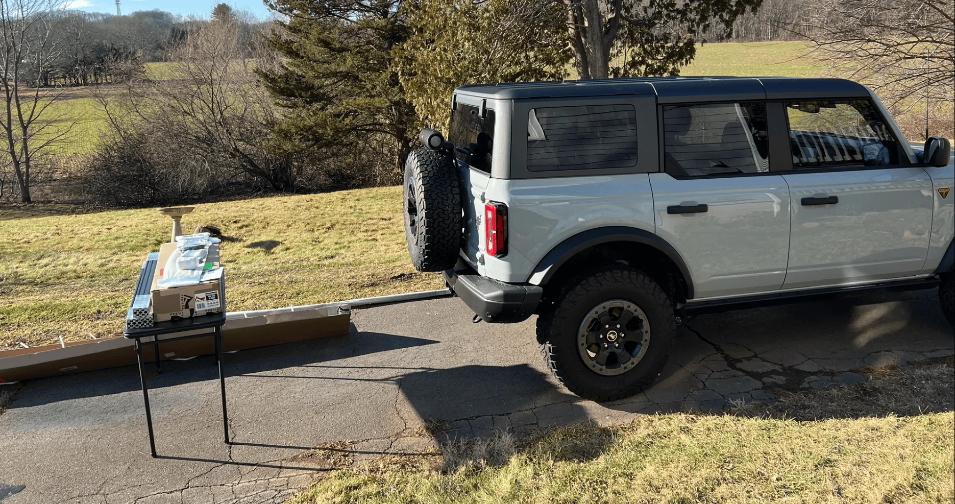 Ford Bronco Jerry Can Mount (Rear Window) 1672597593866
