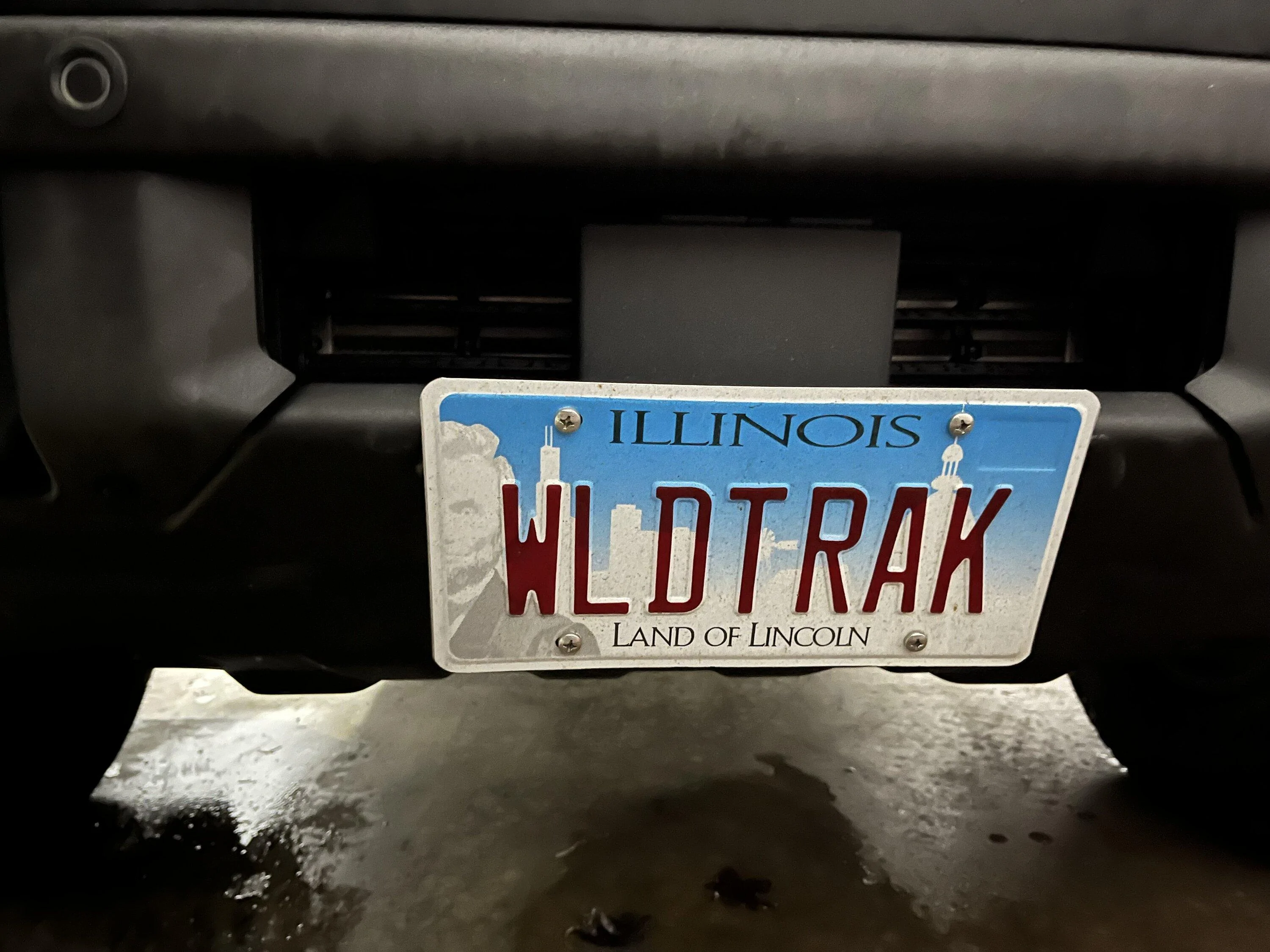 Ford Bronco License Plate Bracket for Wildtrak plat