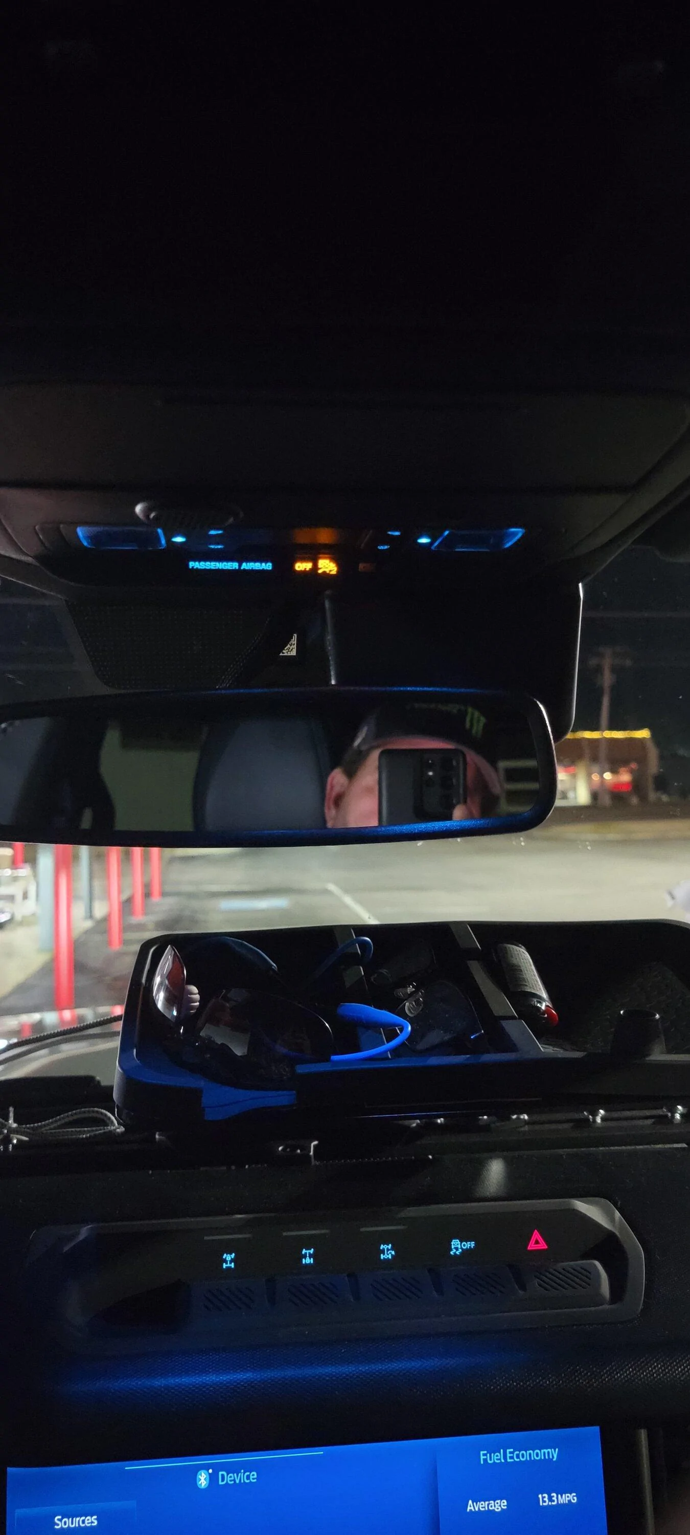 Ford Bronco Interior lighting 20230103_185910