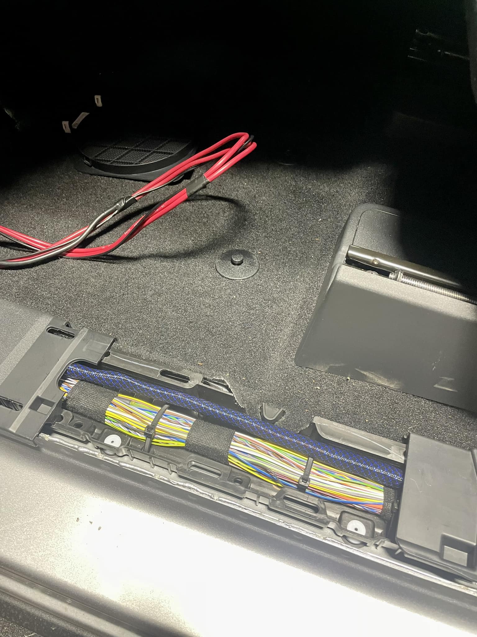Ford Bronco Installed Ford (Tuffy) Rear Compartment Molle Kit with lid, Tailgate Table & ARB Dual Compressor in my Bronco Raptor arb wiring under door sill