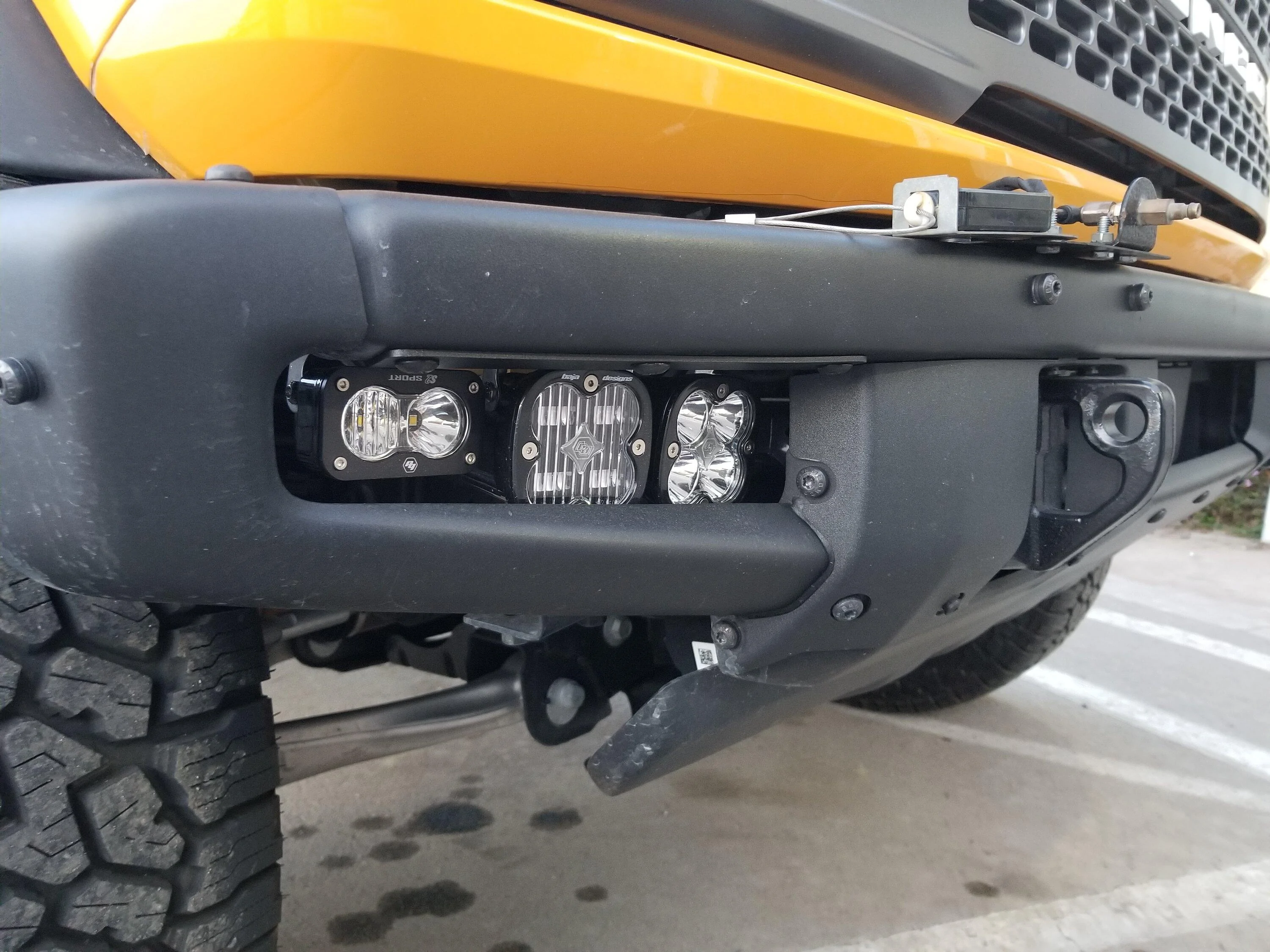 Ford Bronco Better TPMS Solution, Lights, Dash rail, and other Recent Additions 20221226_164508