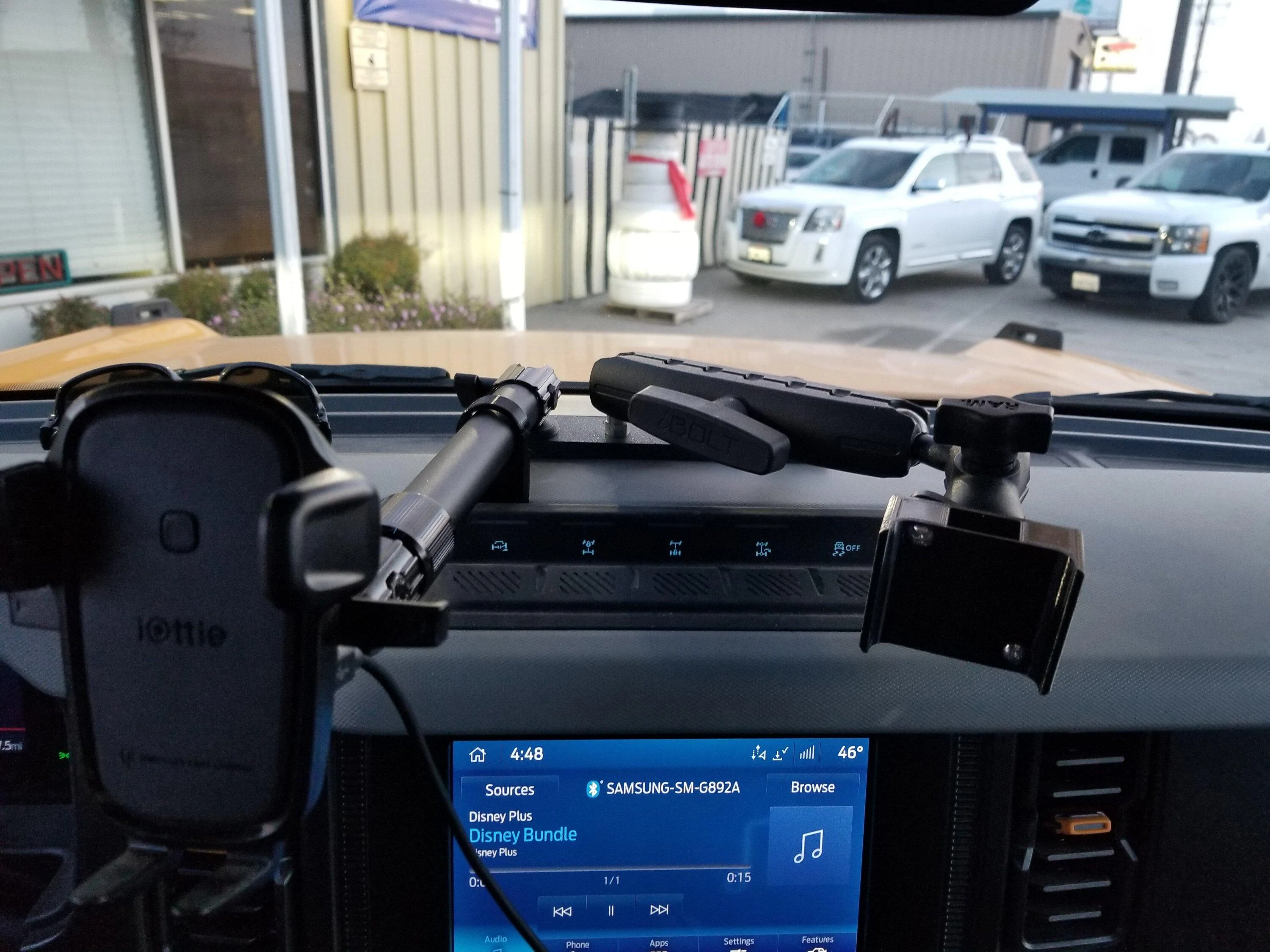 Ford Bronco Better TPMS Solution, Lights, Dash rail, and other Recent Additions 20221226_164803