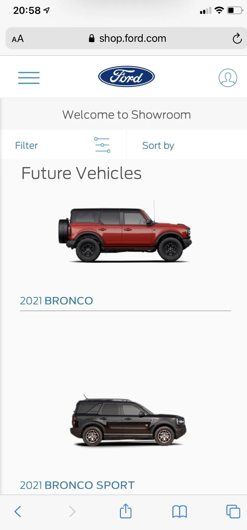 Ford Bronco Bronco Build & Price date E7E213E3-E9D1-4622-A897-E779FECCBA4A