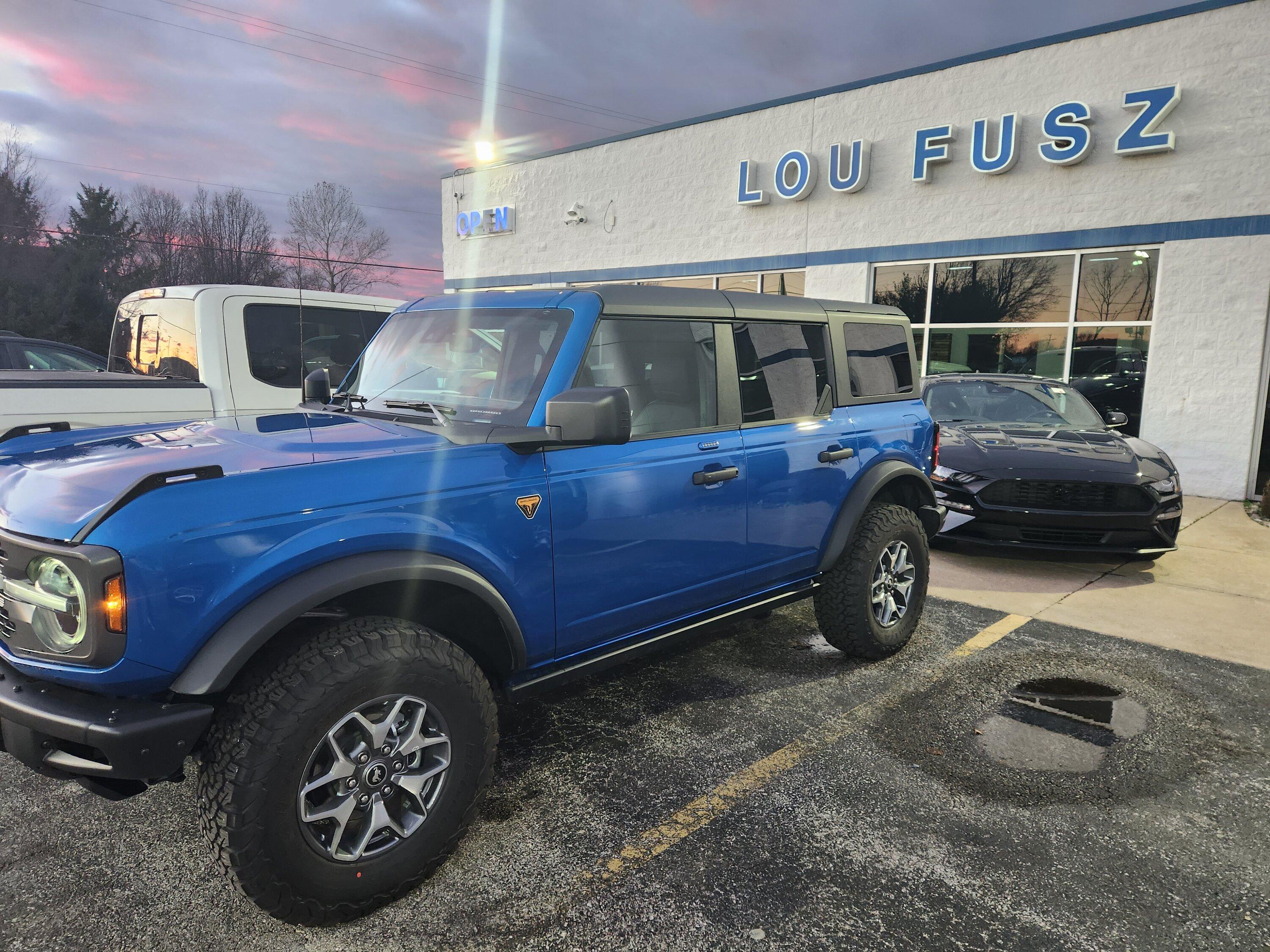 Ford Bronco Placed my order today 20230104_165950