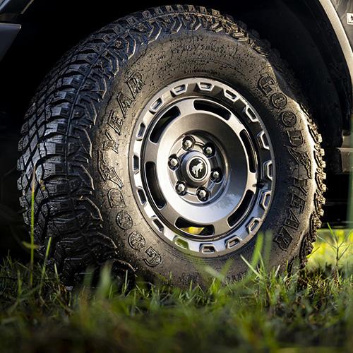 Ford Bronco Everglades wheel sets are now available on Ford Performance Parts site M-1007K-P1785E