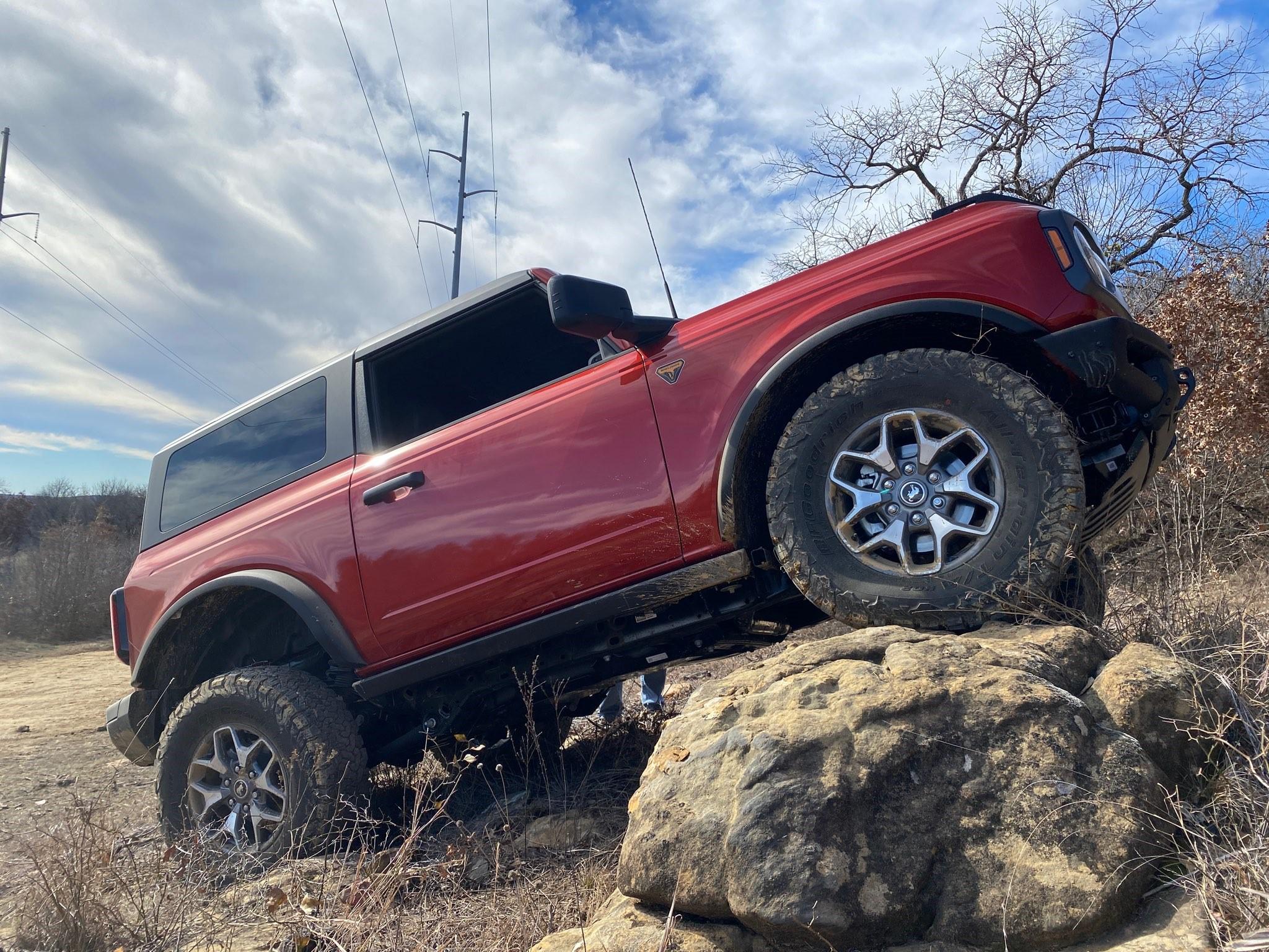 Ford Bronco HOT PEPPER RED Bronco Club Bridgeport1