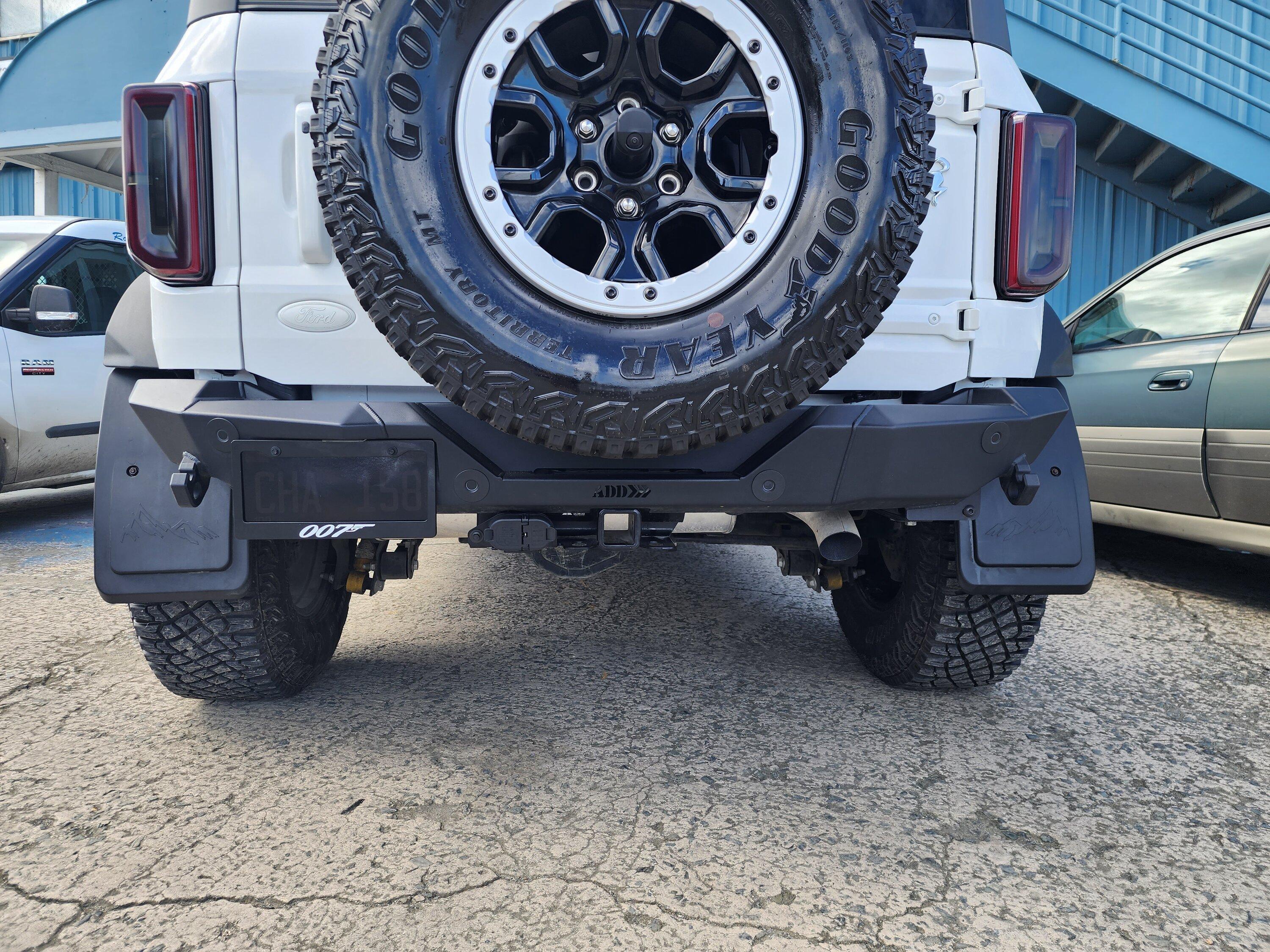 Ford Bronco Rear Bumper show off thread Rockfighter