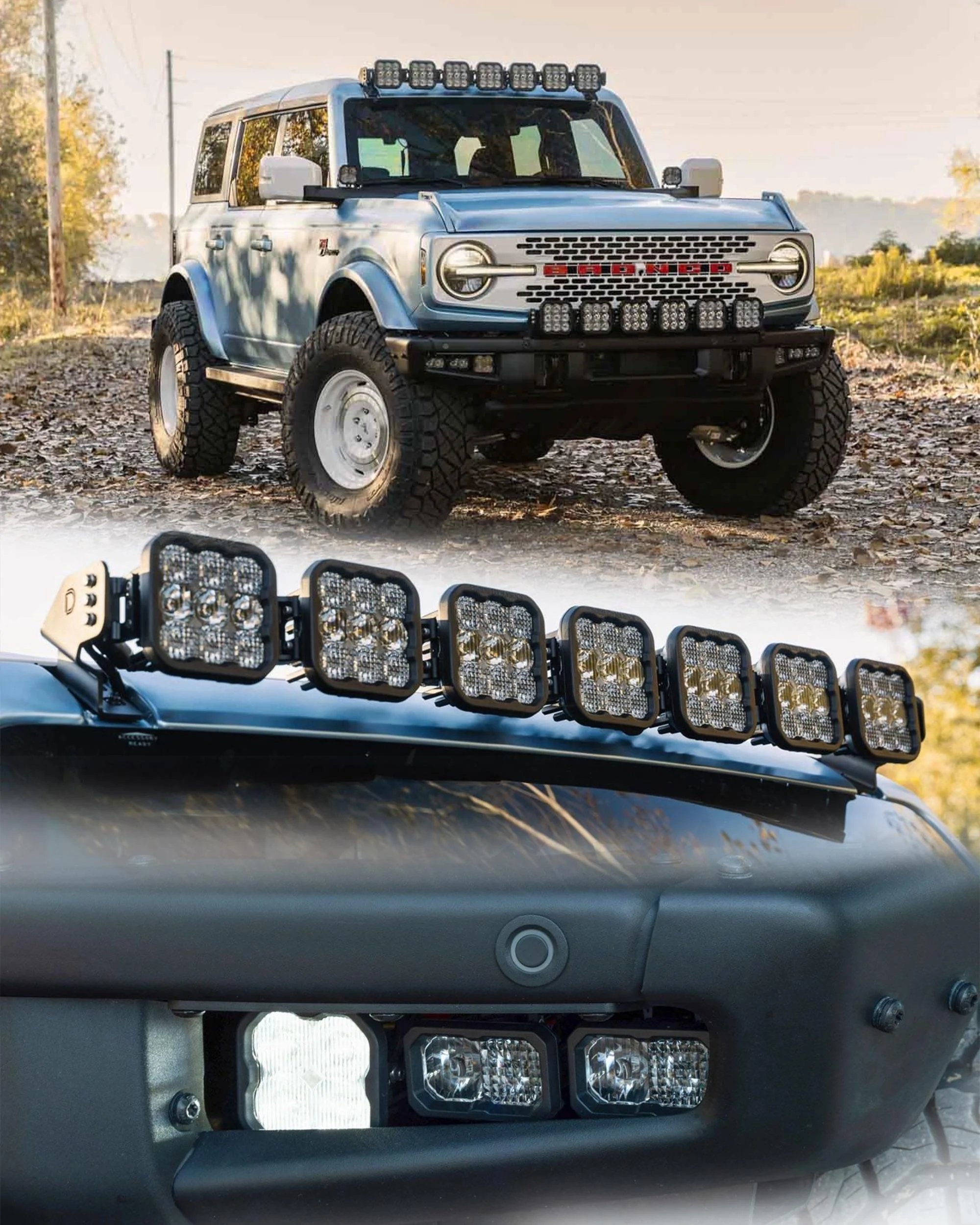 Ford Bronco Our Diode Dynamics Sale ENDS TODAY here at Lethal Performance!! form lighting bronco
