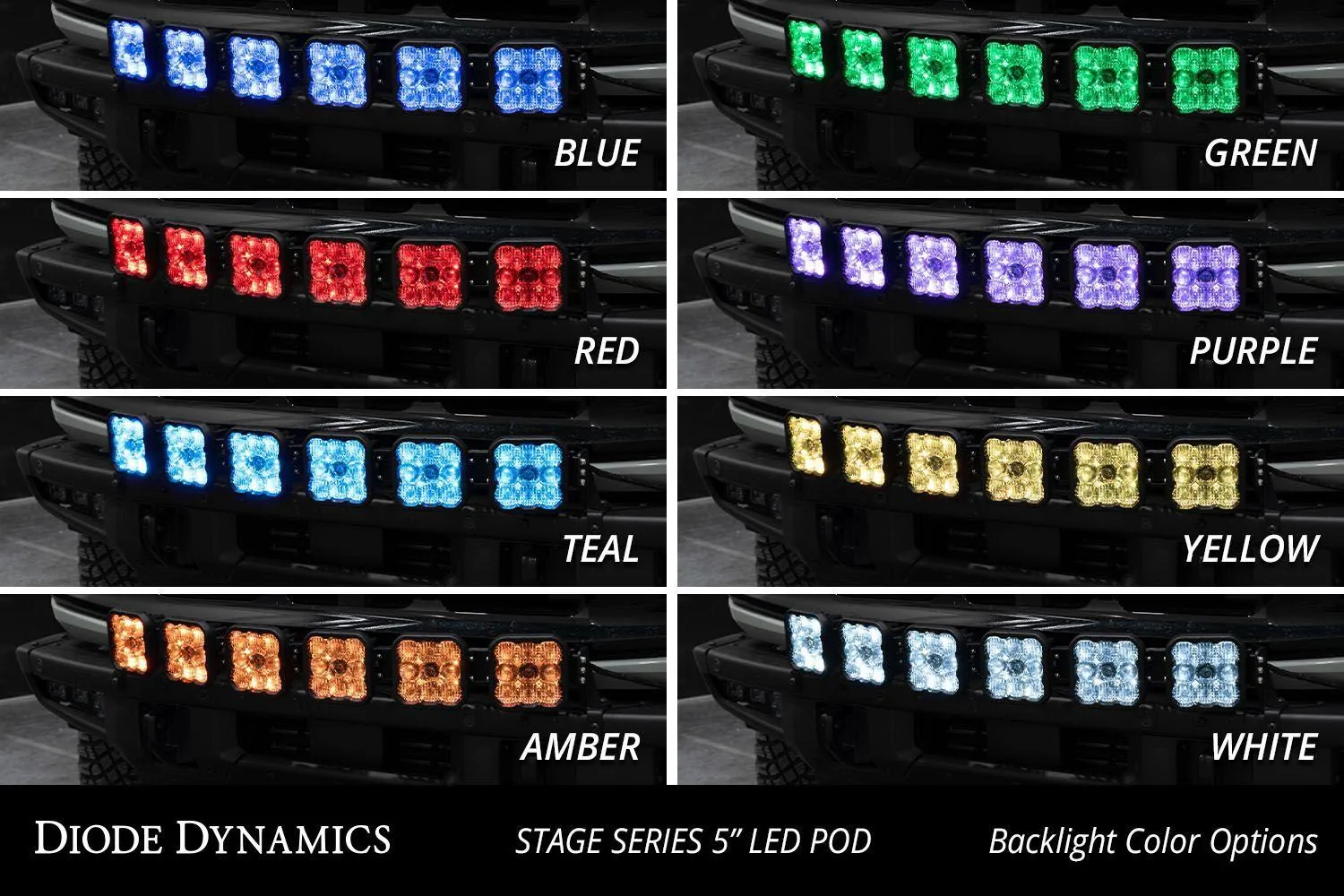 Ford Bronco Our Diode Dynamics Sale ENDS TODAY here at Lethal Performance!! 21_ford_bronco_grille_kit_backlight_collag