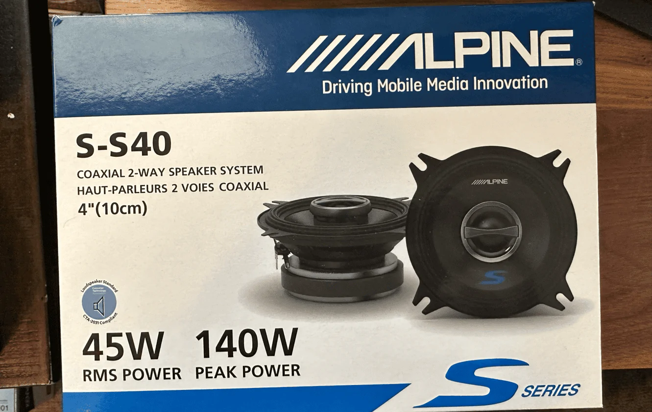 Ford Bronco Alpine S-S40 4" Speakers IMG_0014