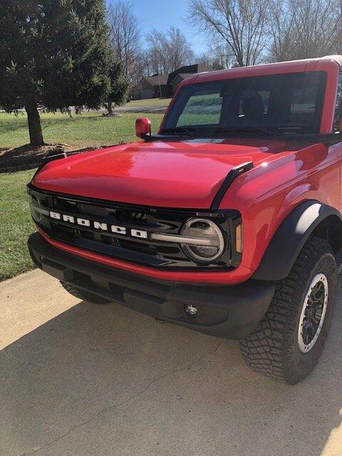 Ford Bronco My 2 Door Race Red Bronco Heritage Build My Bronco 1