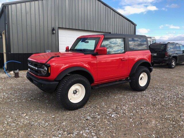 Ford Bronco My 2 Door Race Red Bronco Heritage Build My Bronco 4