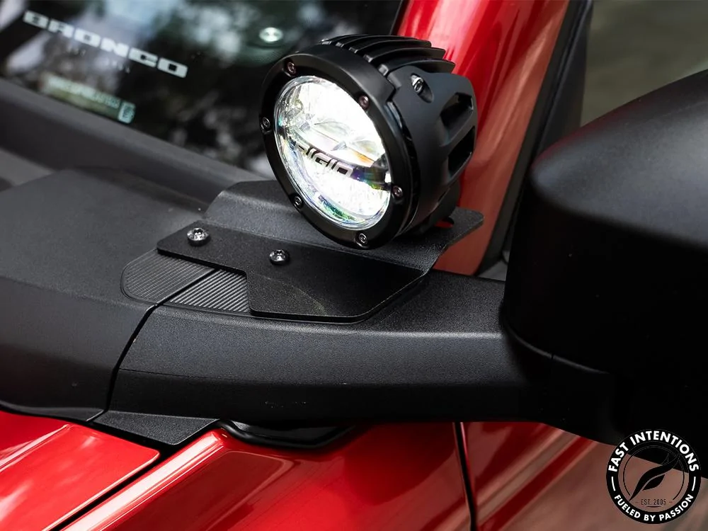 Ford Bronco NEW! Ditch Light Mounts by Fast Intentions b6g_rigid_ditch_1