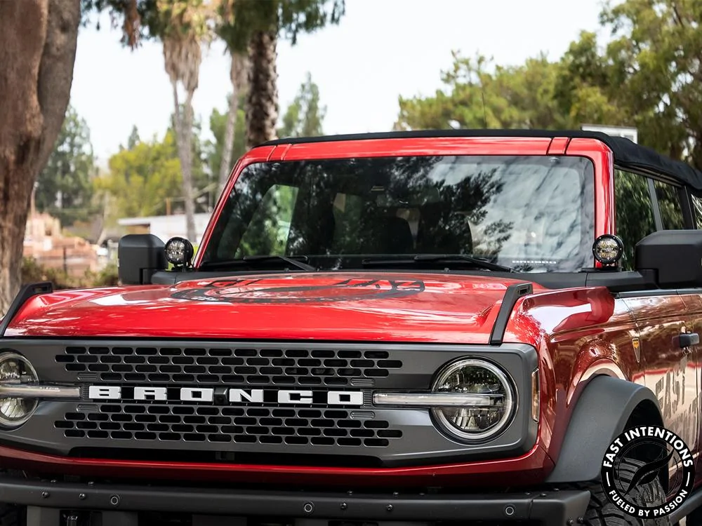 Ford Bronco NEW! Ditch Light Mounts by Fast Intentions b6g_rigid_ditch_2