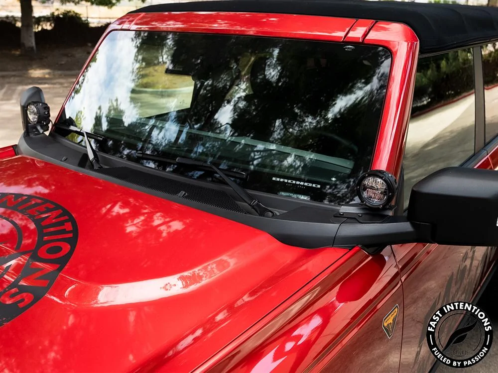 Ford Bronco NEW! Ditch Light Mounts by Fast Intentions b6g_rigid_ditch_4