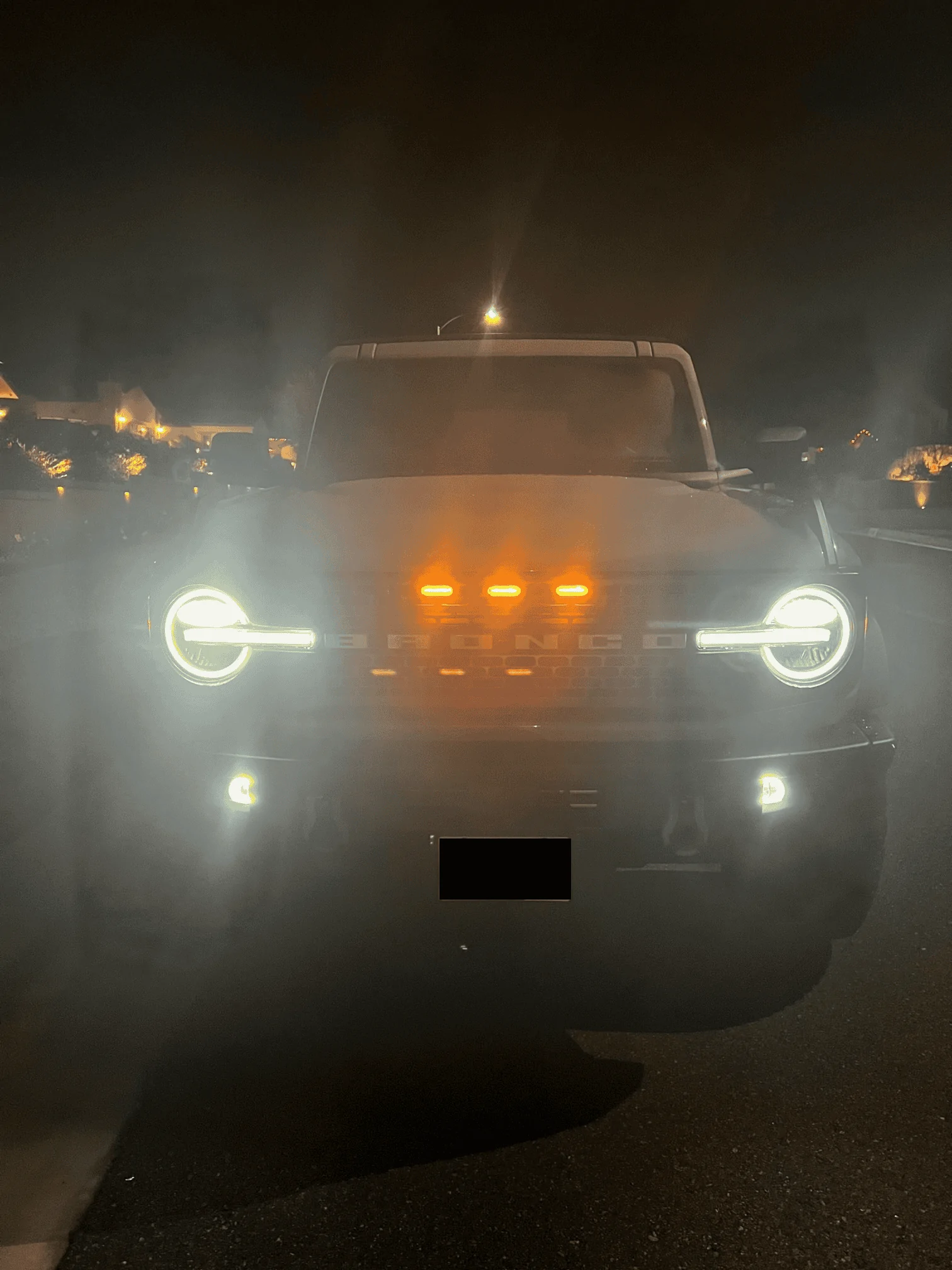 Ford Bronco DIY Fogs and Grill Marker Lights IMG_8821