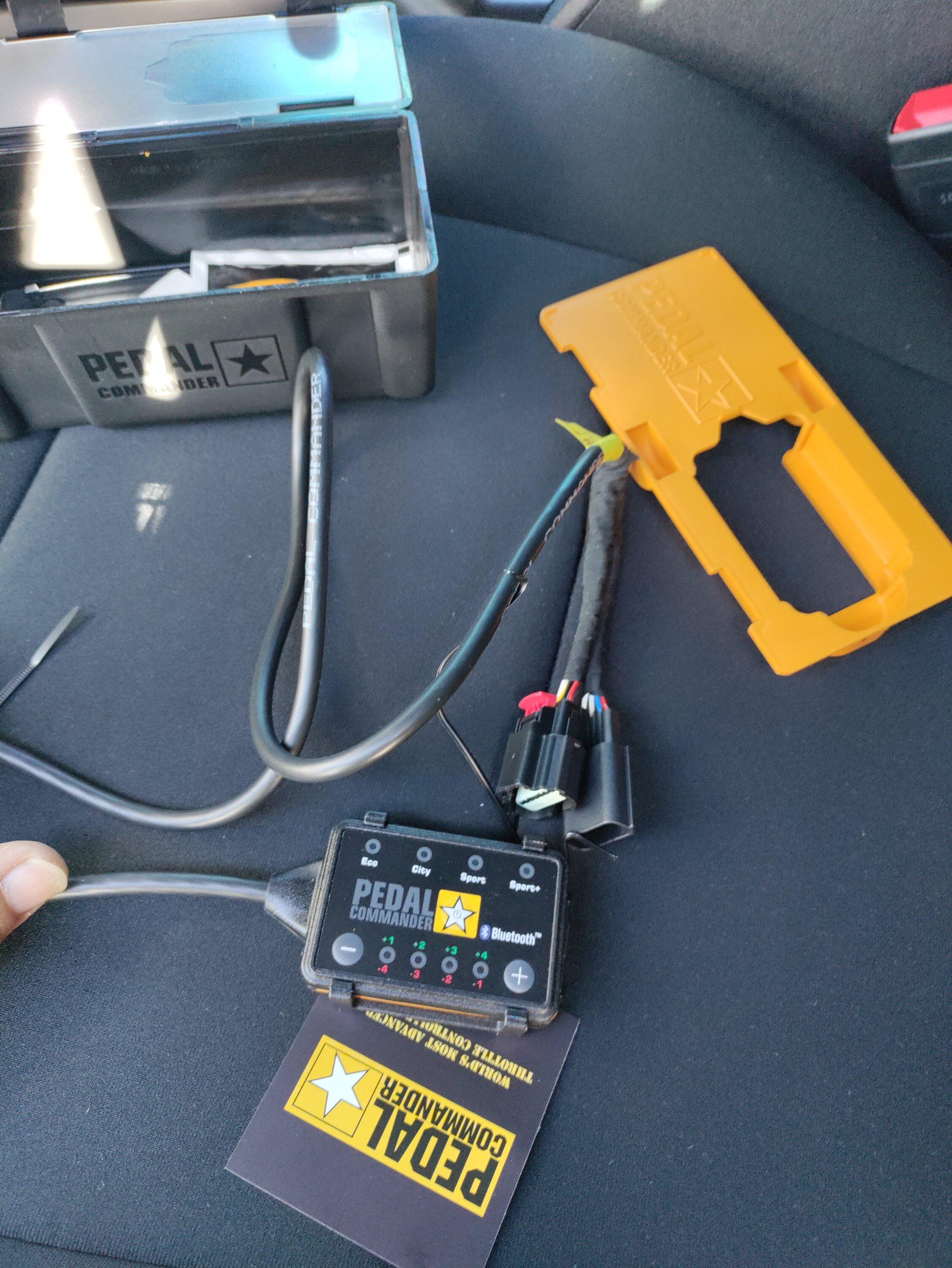 Ford Bronco Pedal commander ordered! Updated w/disc code IMG_20230106_135322