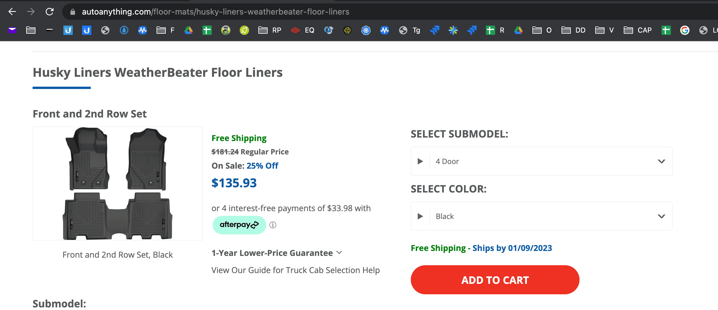 Ford Bronco Rubber floor mats recommendation? 1673144999493