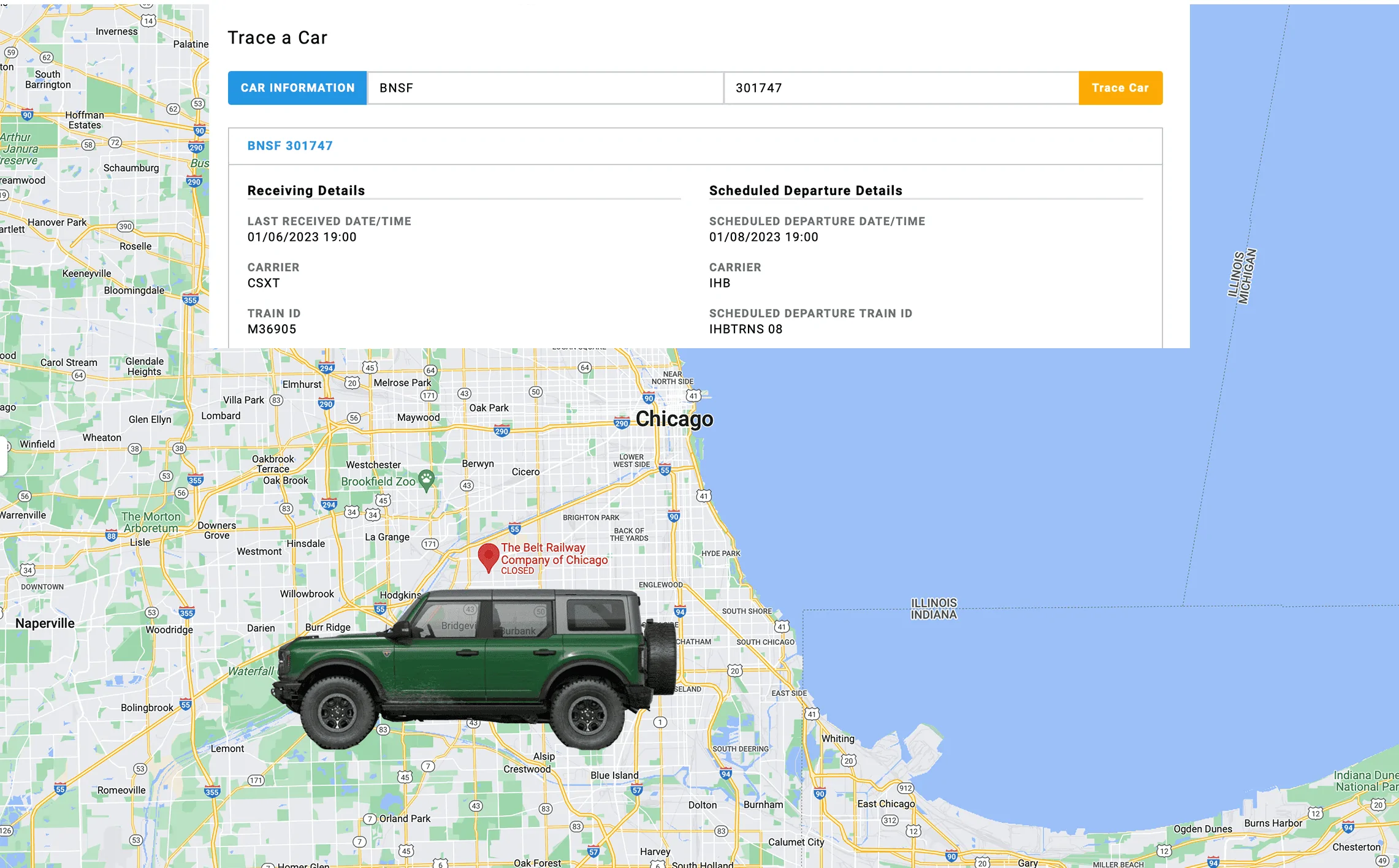 Ford Bronco 11/21/2022 Build Week w/Spreadsheet Bronco-Trip2
