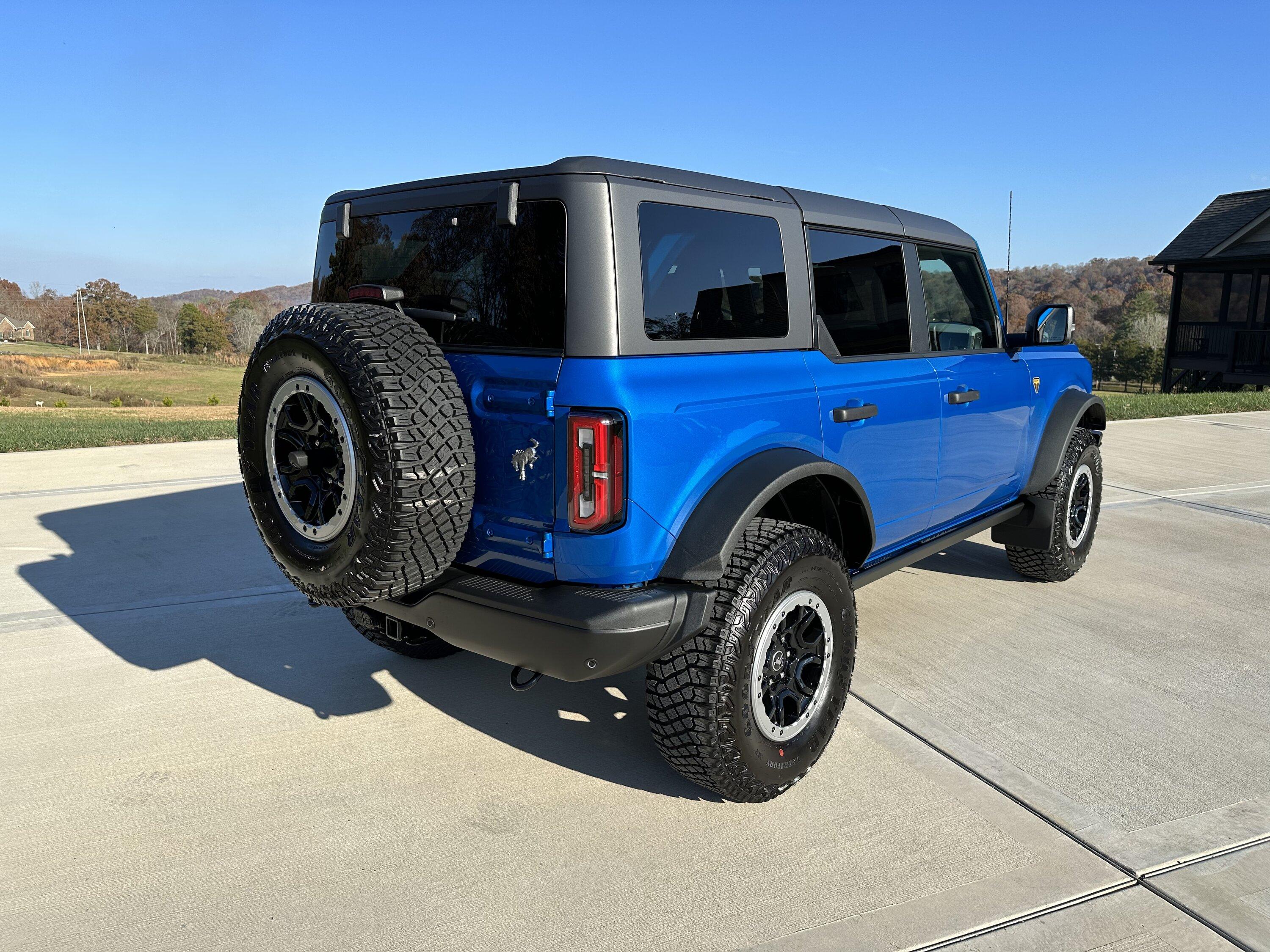 Tennessee - 2022 Ford Bronco Badlands 850 miles 2.7/MIC/Lux/SAS/Tow ...