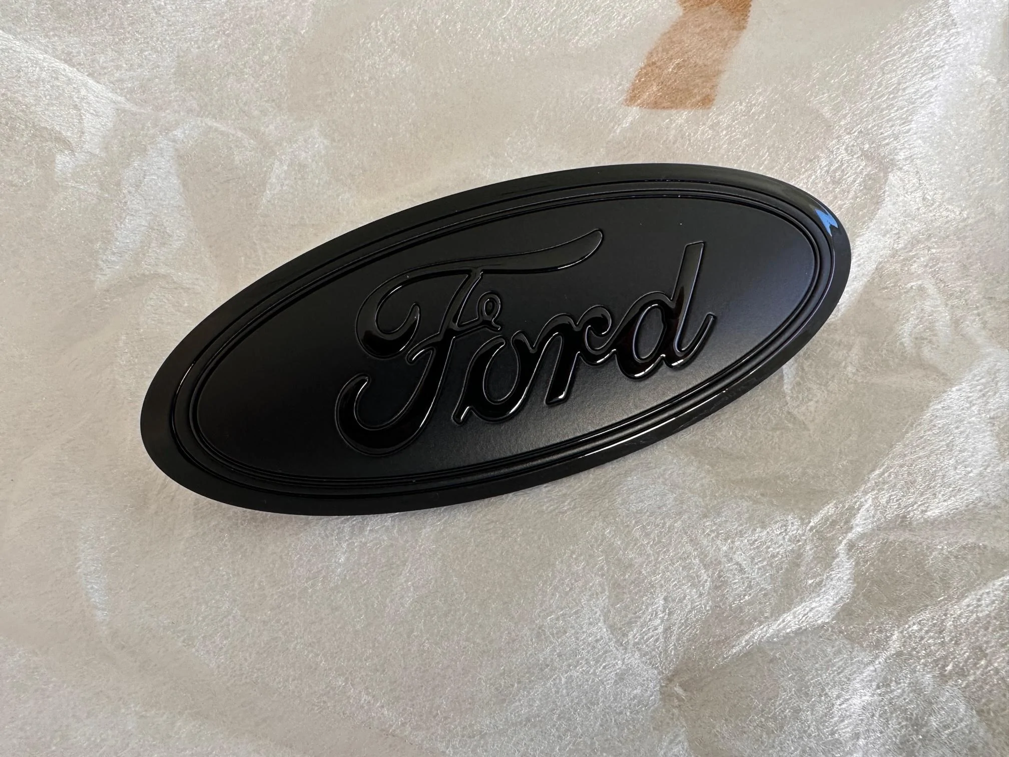 Ford Bronco Blacked-Out Ford Oval Emblem IMG_4260