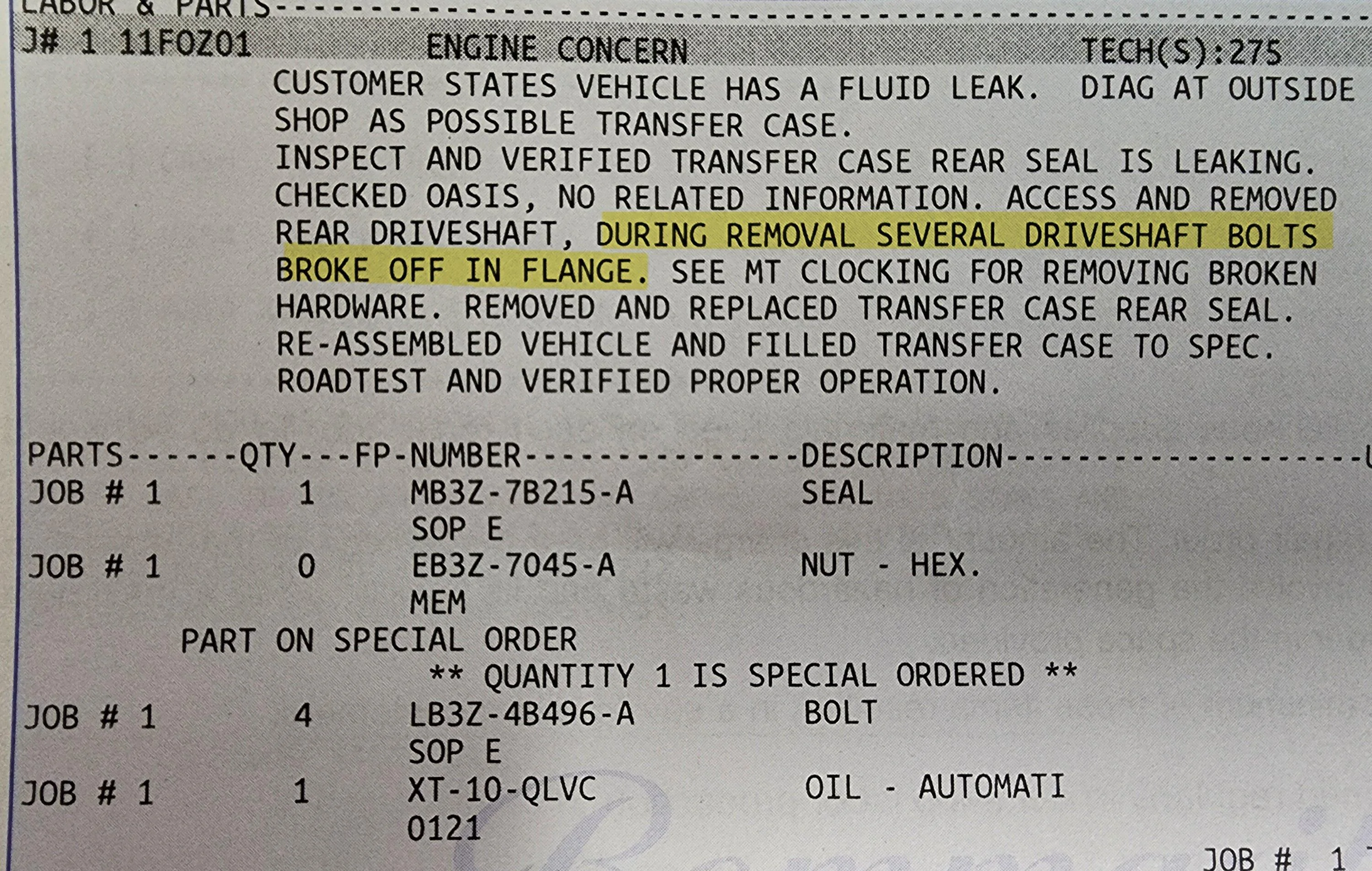 Ford Bronco Anyone else have a Transfer Case leak? 20230106_132034