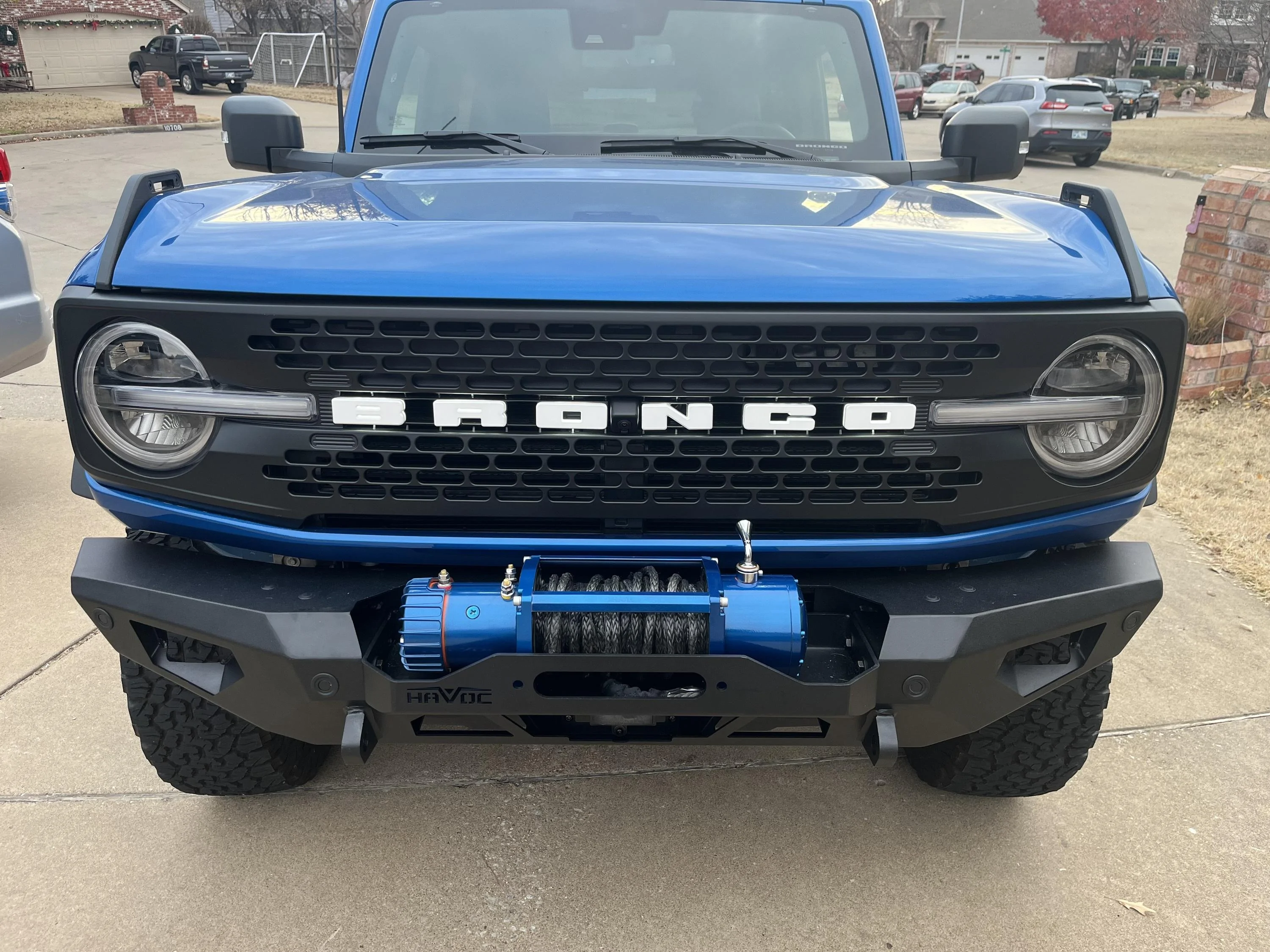 Ford Bronco Grille Blackout BuscazU