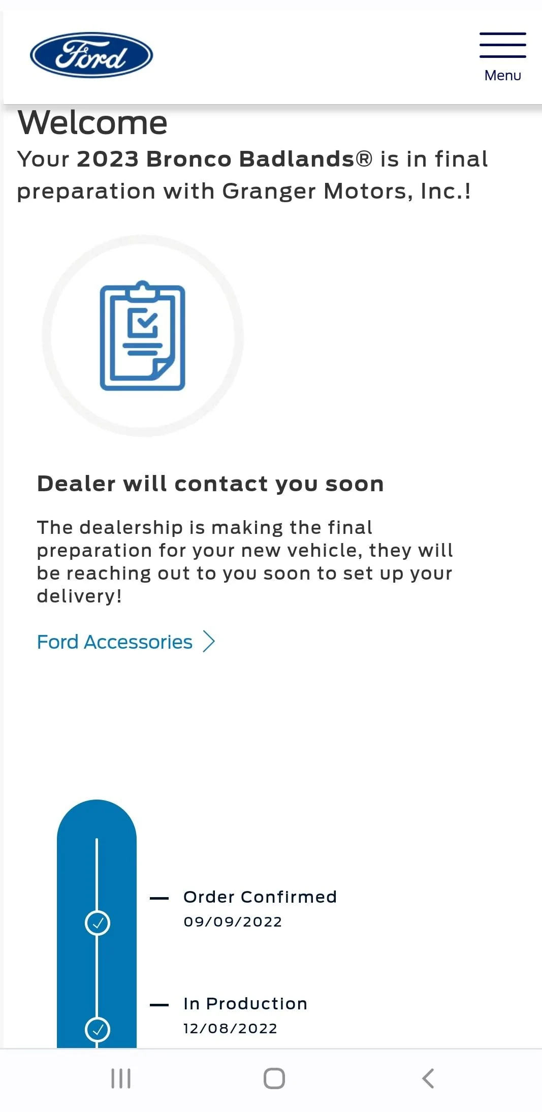 Ford Bronco 12/5/2022 Build week with spreadsheet Screenshot_20230110-091227_Chrom