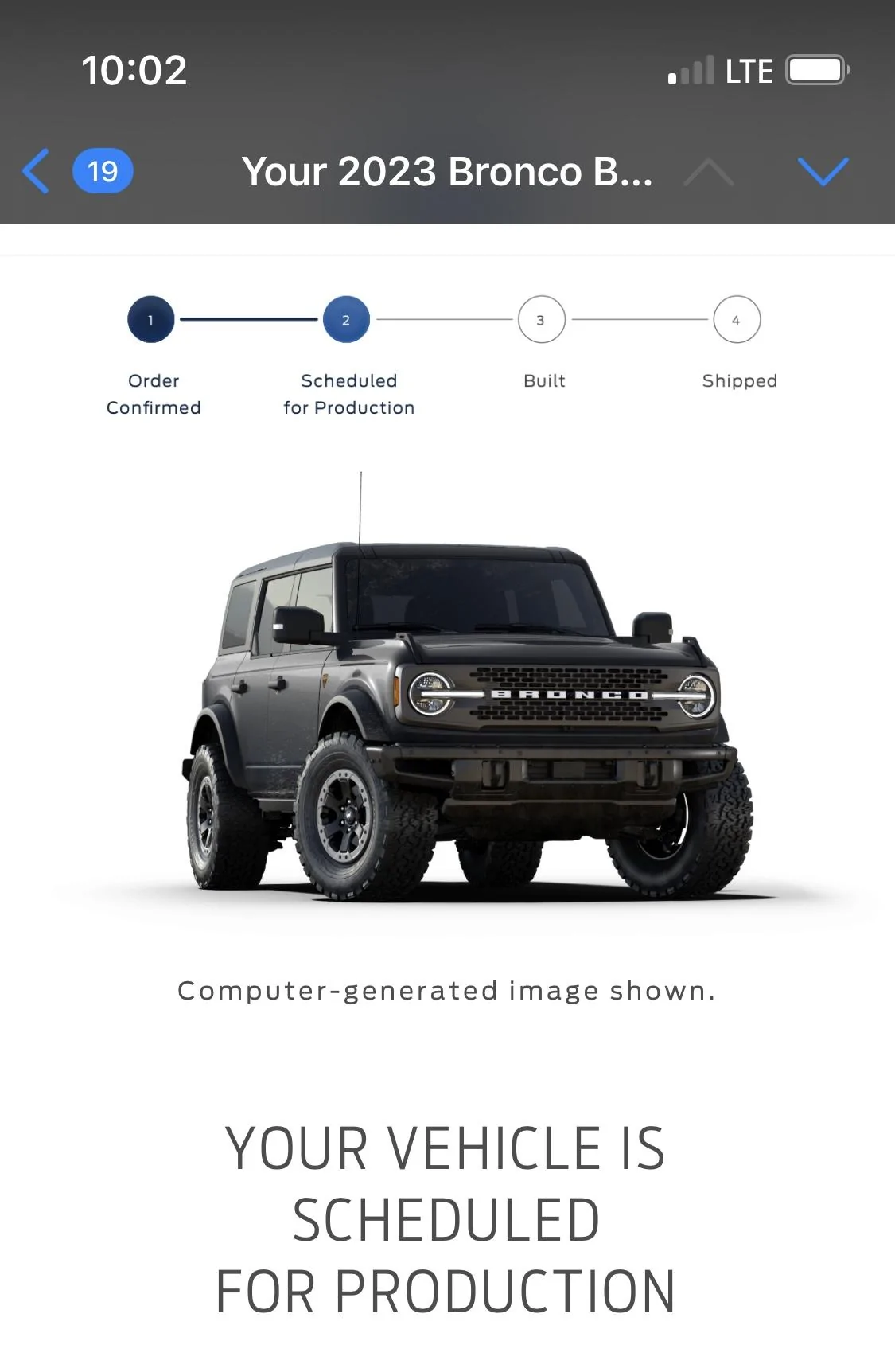 Ford Bronco 📬 Scheduling emails came today 1/10/23! 268446F6-0EE1-4C29-975A-EF66FDC71478