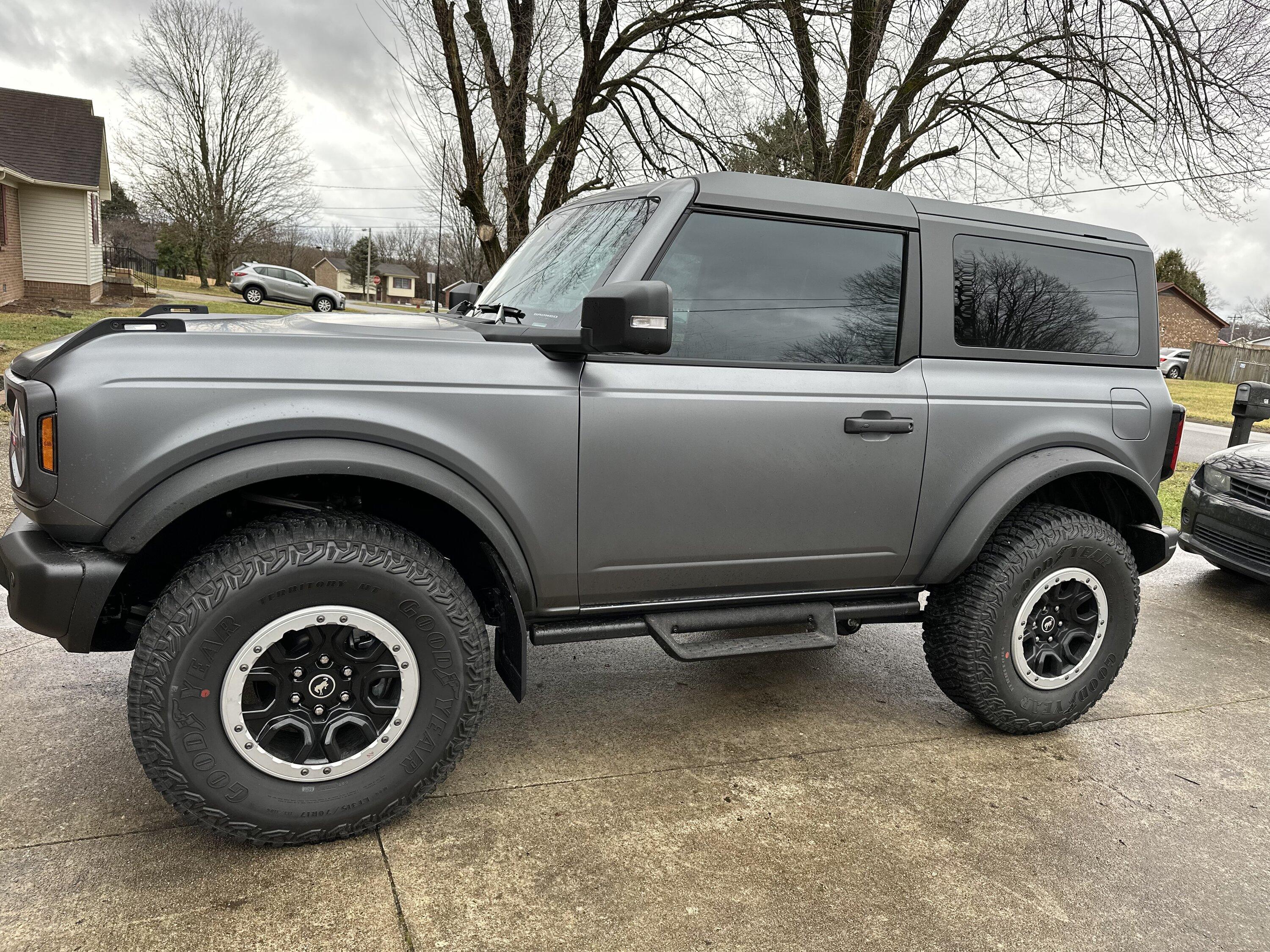 Ford Bronco Is anyone debadging or rebadging their Bronco? Stealth Outside