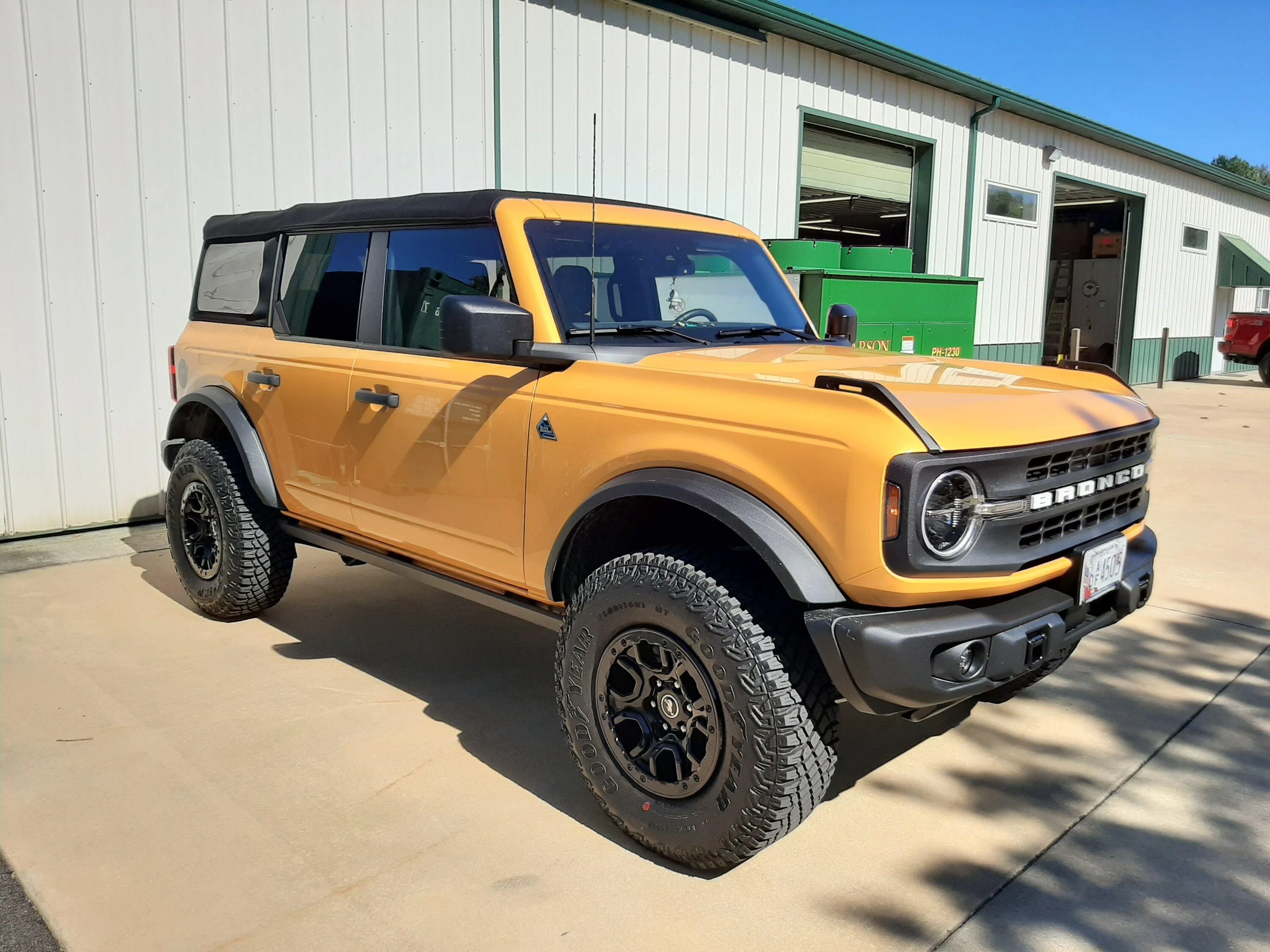 Ford Bronco Leveling kit on non sas BD ? 20220923_111332