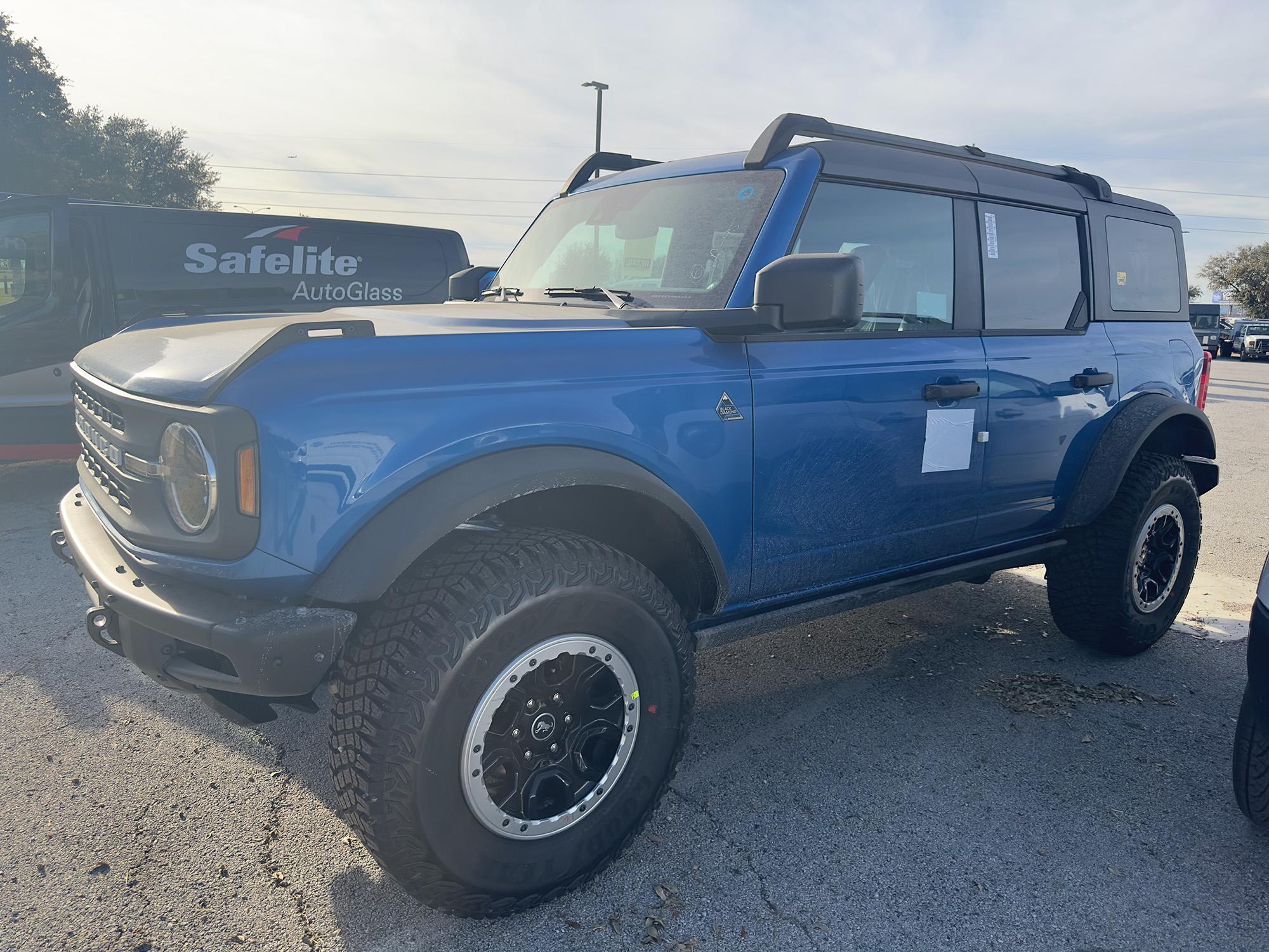 Ford Bronco 12/12/2022 build week with spreadsheet mine