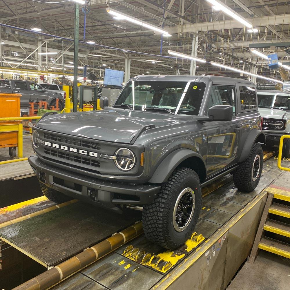 Ford Bronco 12/12/2022 build week with spreadsheet BF08EDE0-98C2-4493-88F0-B44D3269D3F3