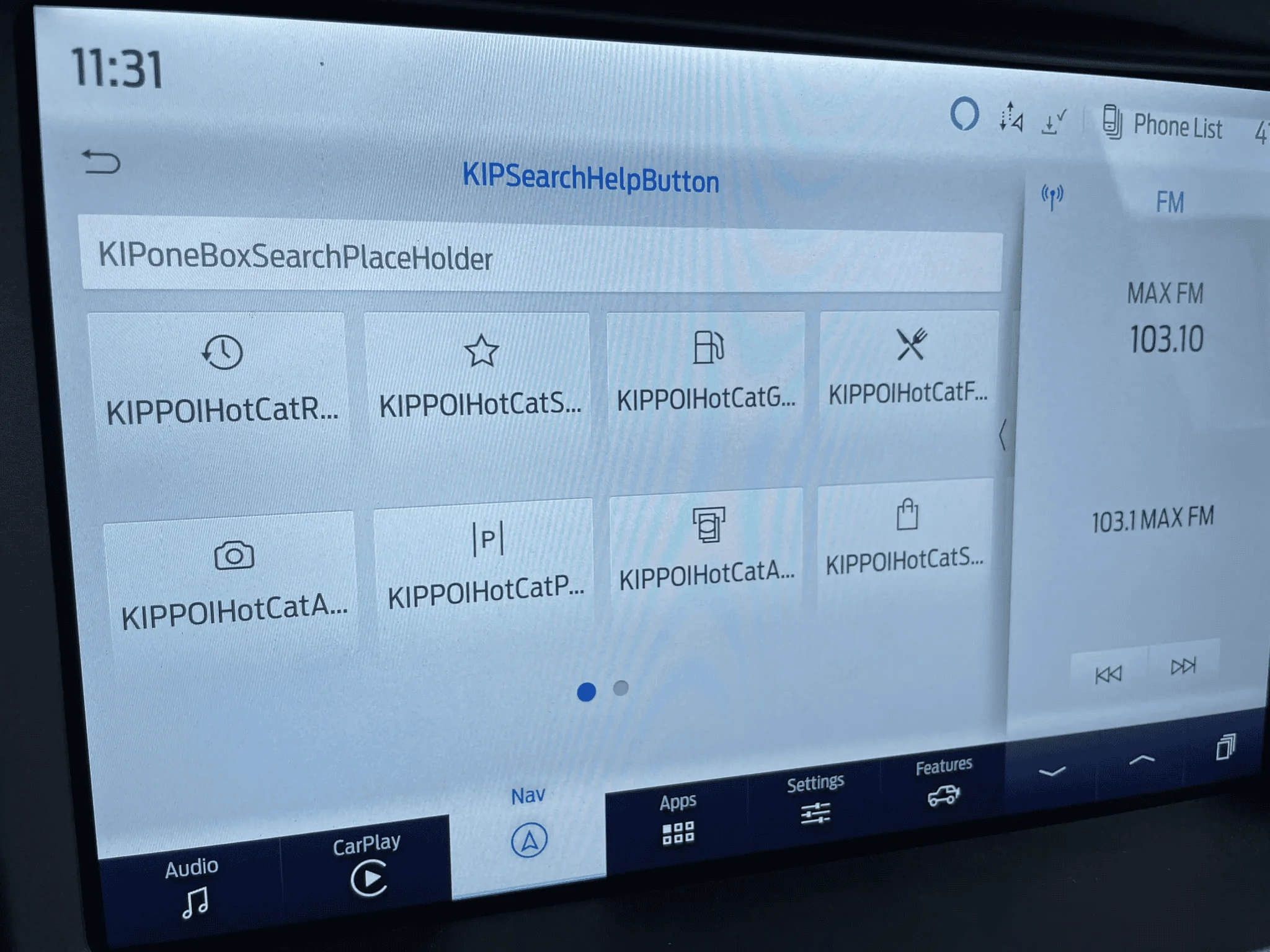 Ford Bronco GPS Displaying Weird JARGON after update 1673402717903