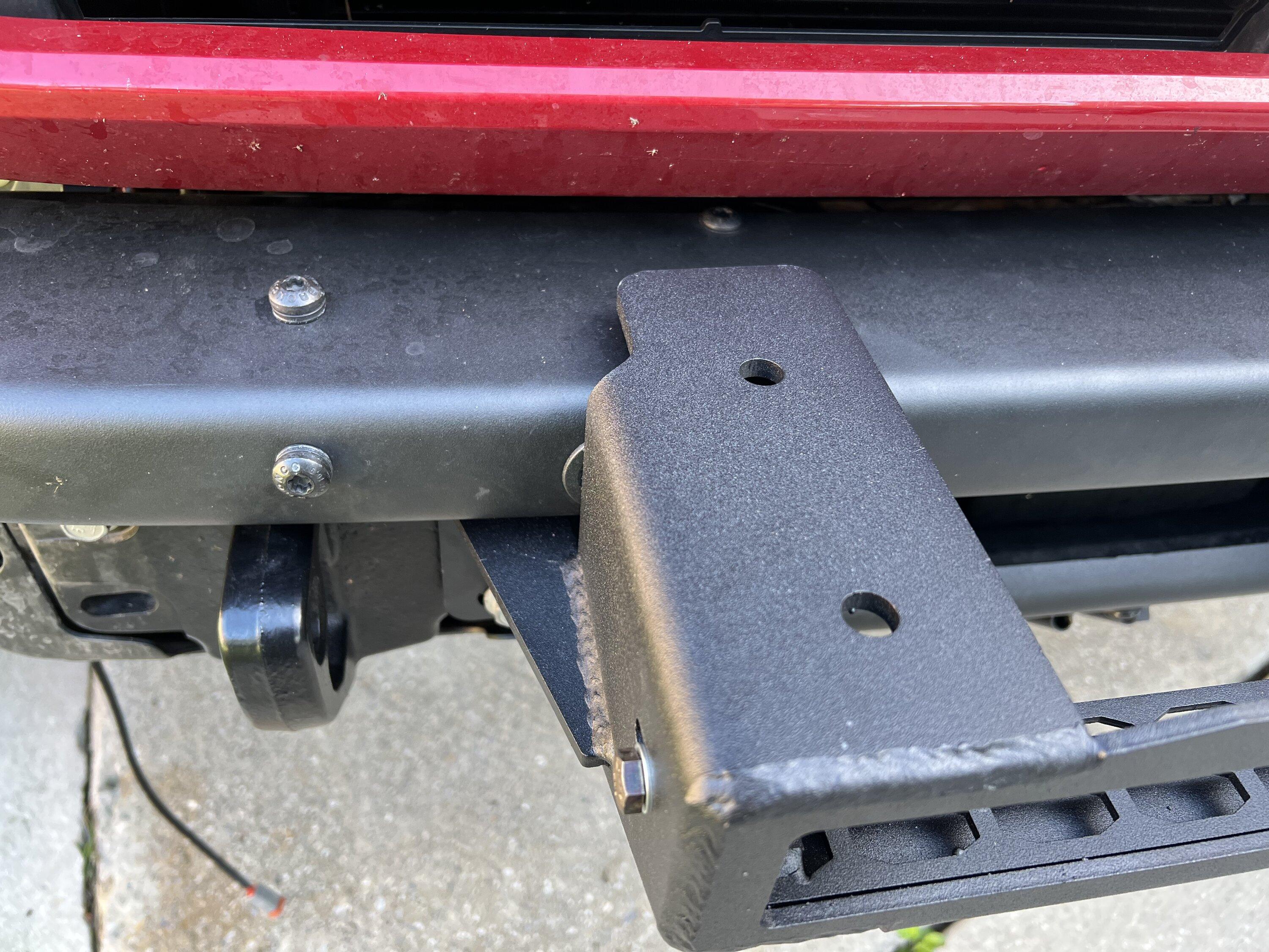 Ford Bronco RC High Winch Mount & Winch Install w/ Control Box Relocation 34B14661-5B2F-4227-8406-E7632C123945