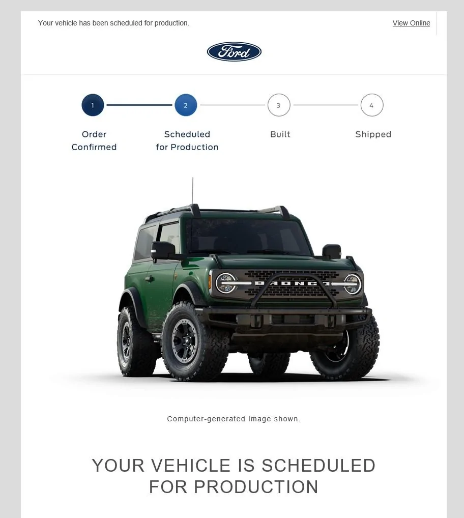 Ford Bronco 2/27/2023 Build Week - With Spreadsheet Screenshot 2023-01-10 105647